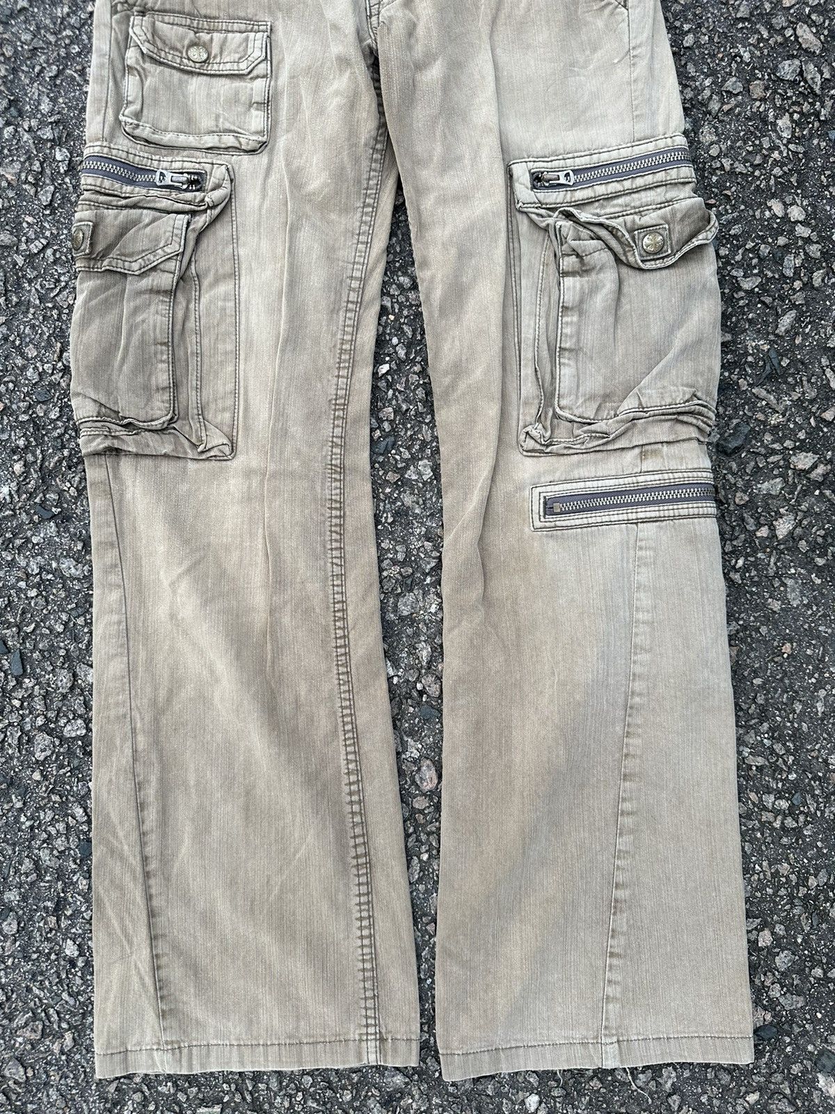 If Six Was Nine CARGO PANTS FADED MADE IN NIPPON VINTAGE JAPANESE BRANDED Size US 28 / EU 44 - 5 Thumbnail