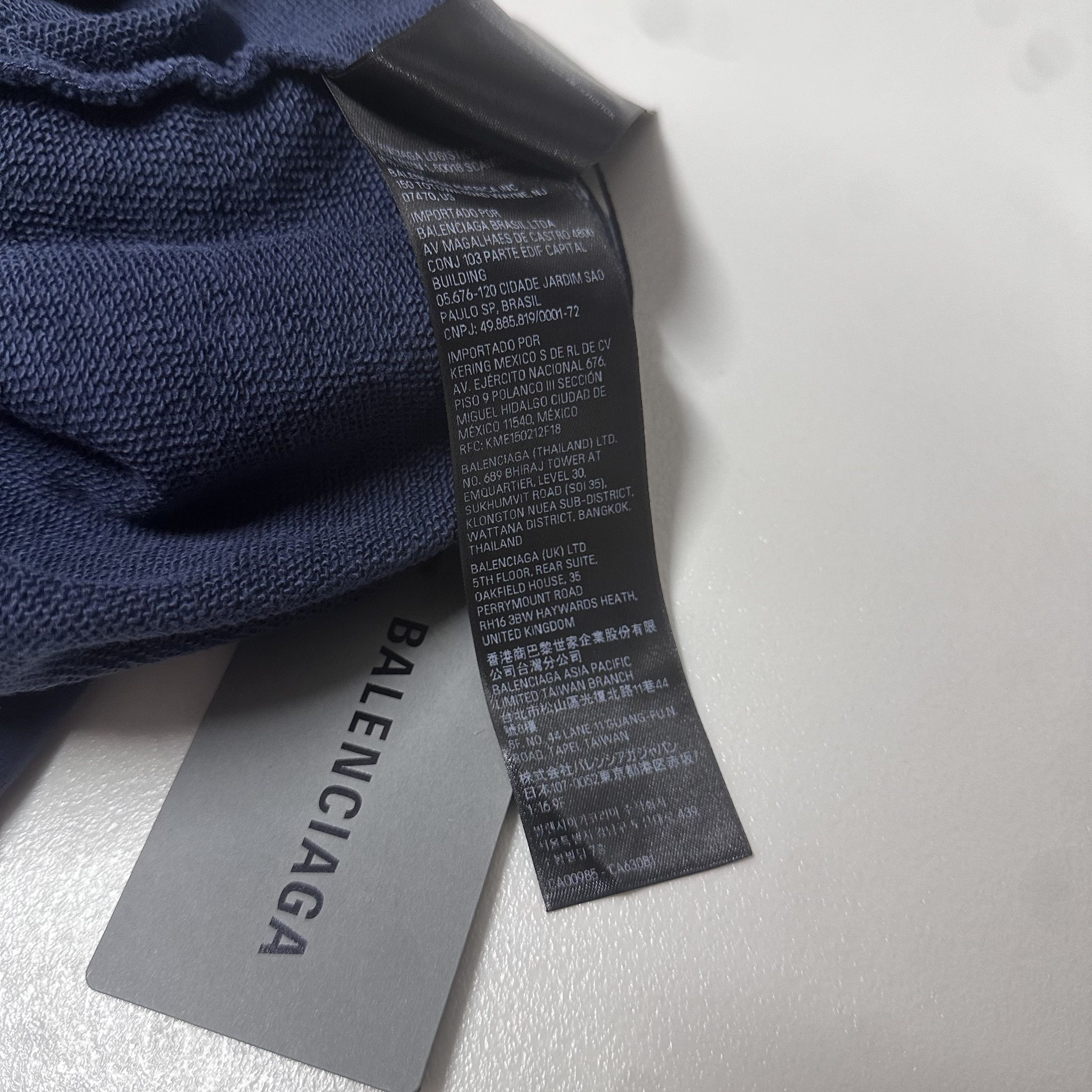 Balenciaga BALENCIAGA size L Bitcoin Blue hoodie sweatshirt large Size US L / EU 52-54 / 3 - 9 Thumbnail