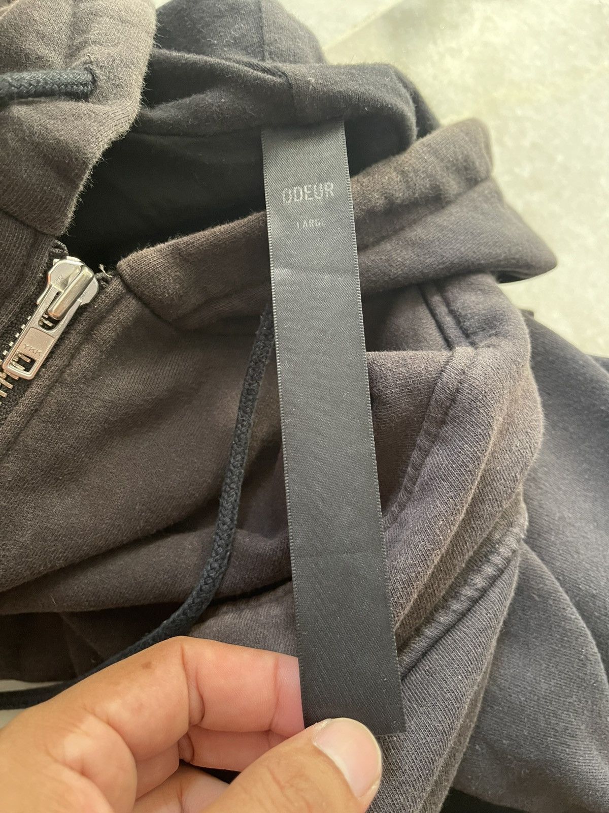 Concepts d'Odeur S/S2017 Odeur Studios Zipper Sleeveless Hoodie C2 Size US XL / EU 56 / 4 - 17 Thumbnail