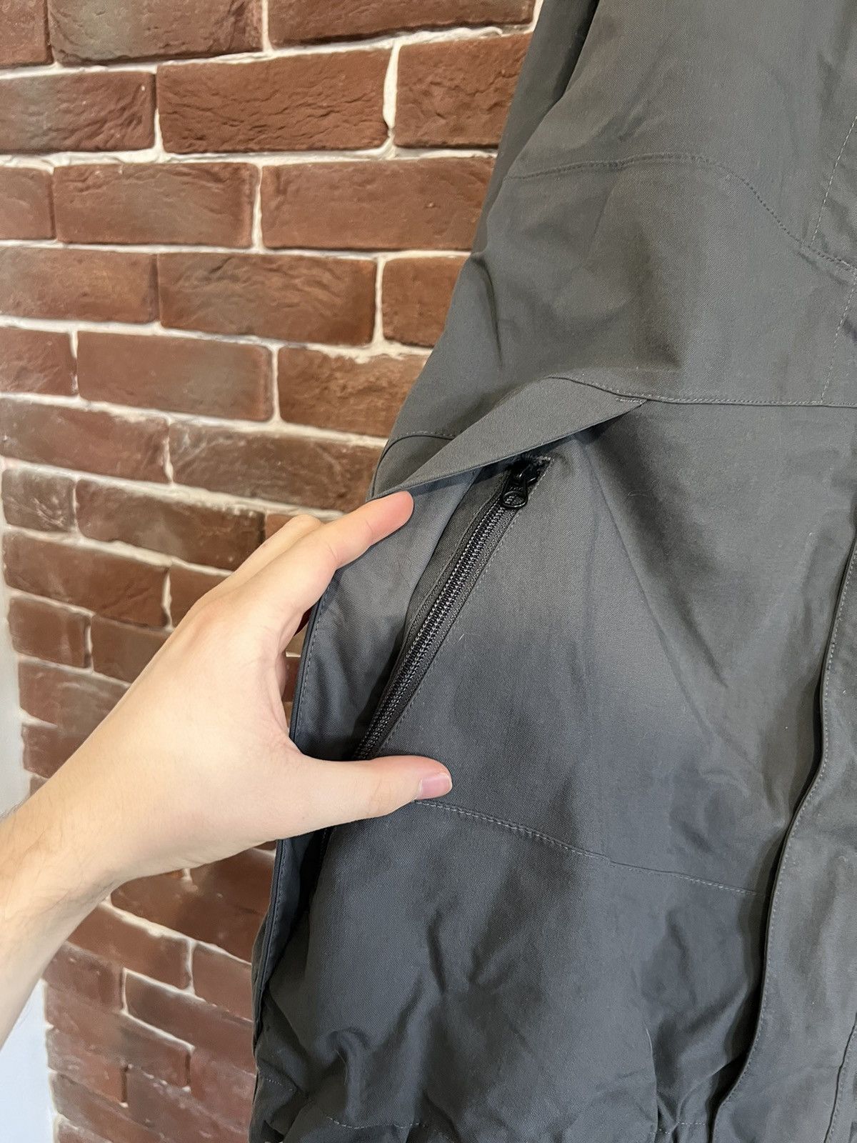 The North Face Rare The North Face TNF Hyvent Jacket Grey Vintage Outdoor Size US M / EU 48-50 / 2 - 6 Thumbnail