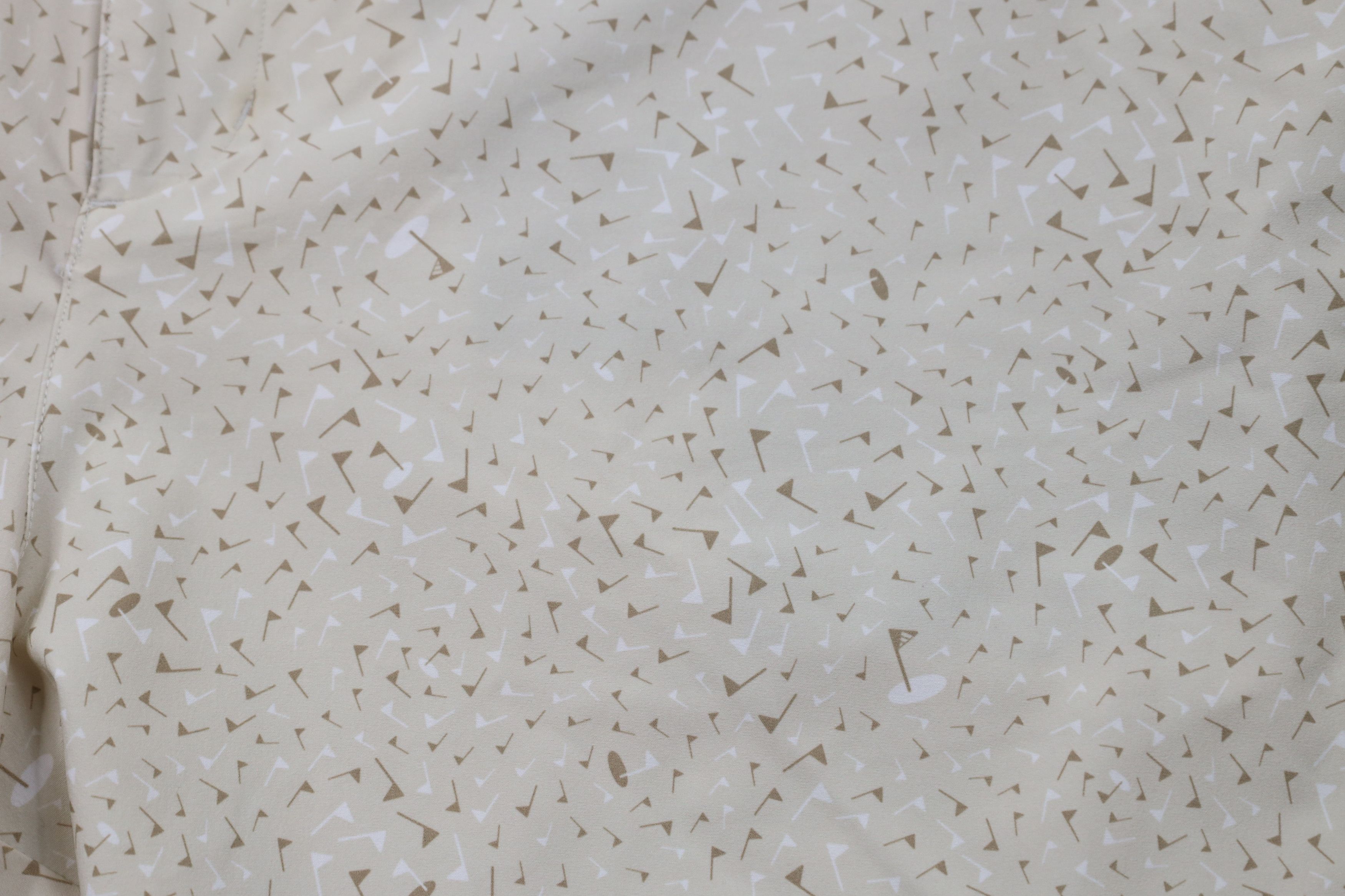 Adidas × Vintage Adidas Golf Over Print Stretch Golfing Chino Shorts Beige Size US 38 / EU 54 - 5 Thumbnail