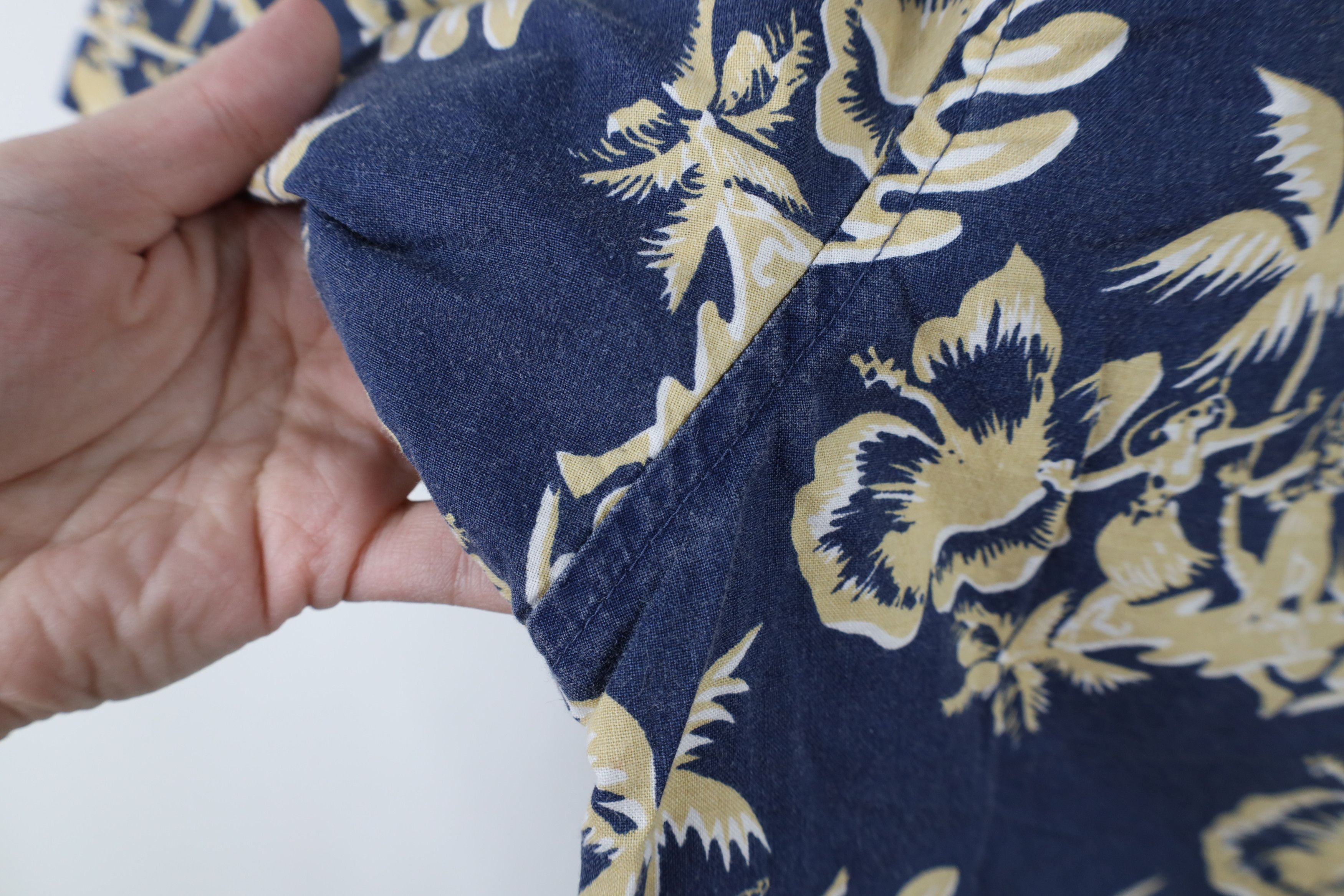 Ocean Pacific × Vintage Vintage 90s Ocean Pacific OP Surf Looped Collar Button Shirt Size US L / EU 52-54 / 3 - 7 Thumbnail