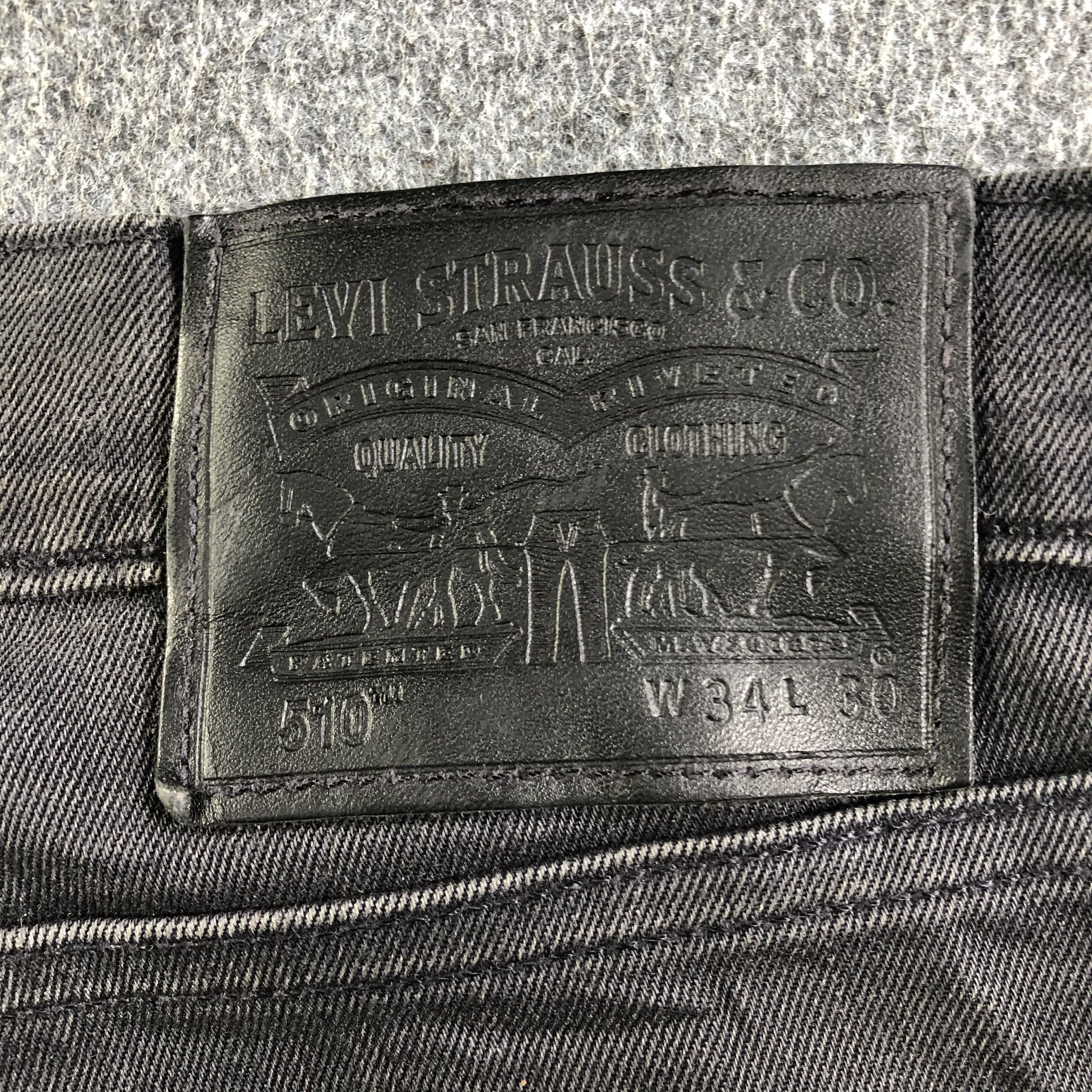 Levi's Vintage Levis 510 Jeans-J3323 Size US 36 / EU 52 - 5 Thumbnail