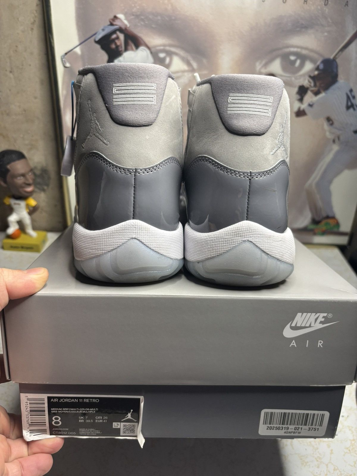 Jordan Brand Jordan Retro 11 ‘cool grey’ Size US 8 / EU 41 - 7 Thumbnail