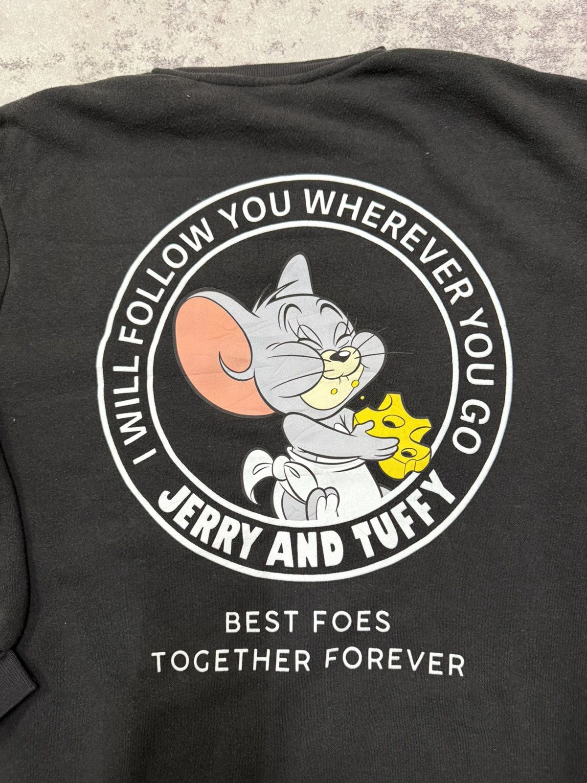 Cartoon Network Tom Jerry and Tuffy Cartoon Network Backhit Sweatshirt Size US XL / EU 56 / 4 - 11 Thumbnail