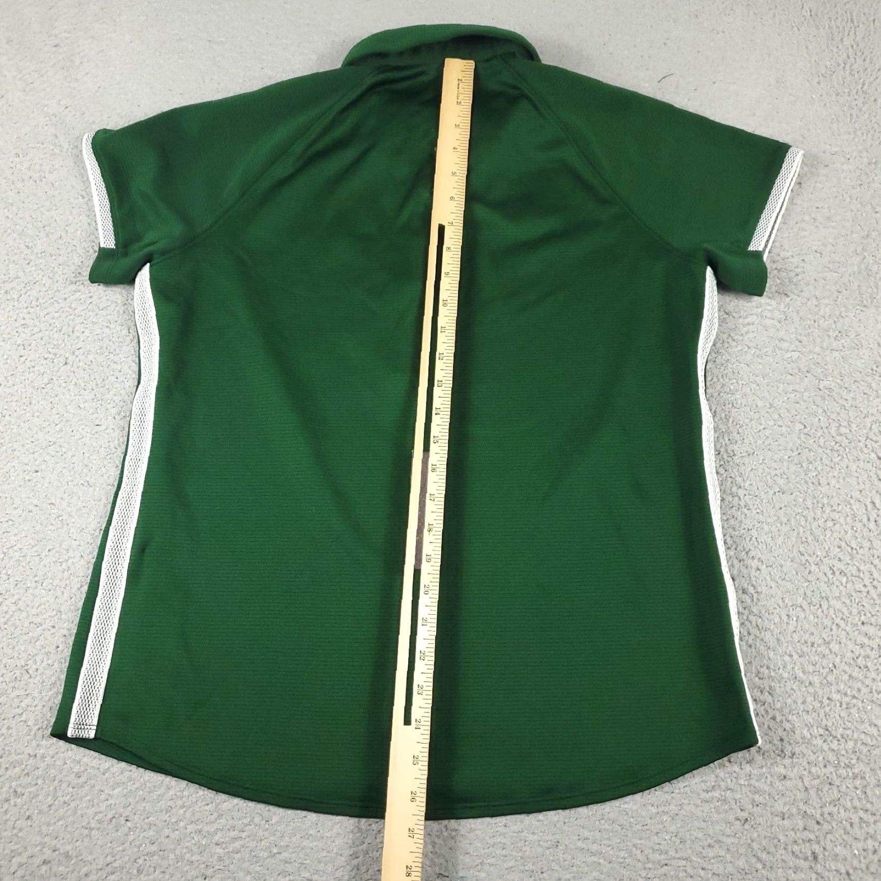 Under Armour Under Armour Polo Shirt Womens Large Green Lacrosse Short Sleeve Shirt Polo Womens Large Green Lacrosse Short Sleeve Under Armour Size S / US 4 / IT 40 - 4 Thumbnail