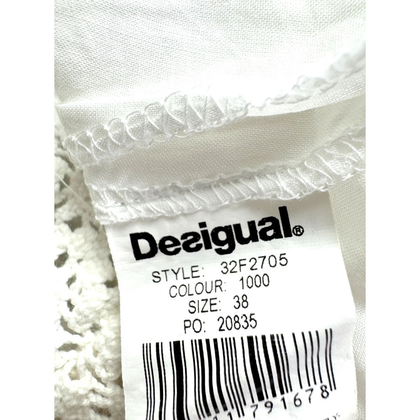 Desigual Desigual Skirt Womens Size 38 Knee Length Cotton Multicoloured Skirt 38 Womens Mens Size 26" / US 2 / IT 38 - 6 Thumbnail