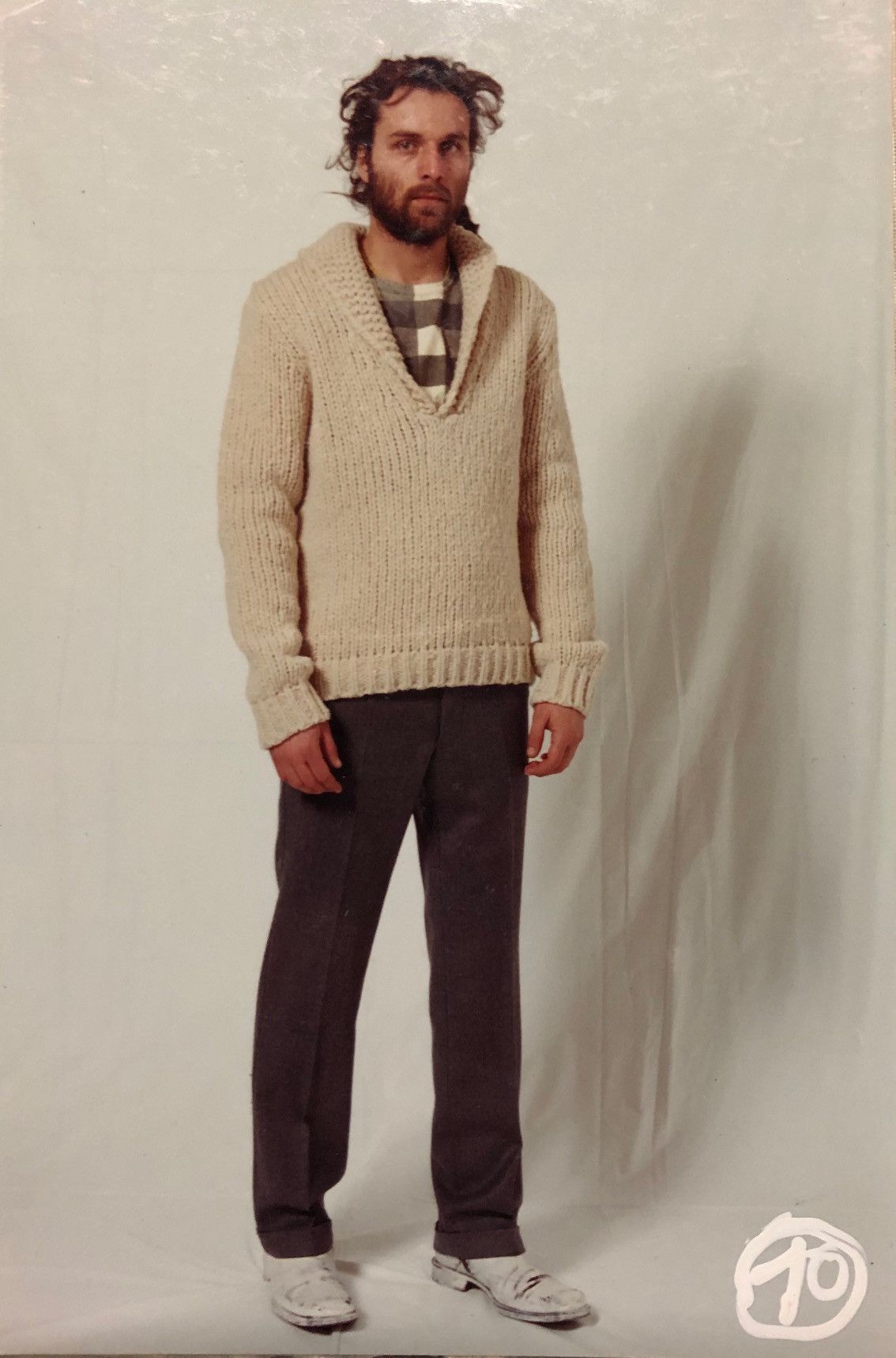 Maison Margiela OG AW2001 Martin Margiela Chunky Shawl Knit Sweater Size US L / EU 52-54 / 3 - 9 Thumbnail