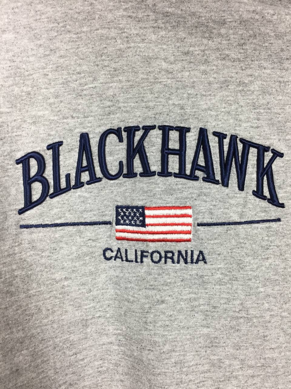 Vintage Vtg Intex Heavyweight Blackhawk California Embroidered Tee Size US M / EU 48-50 / 2 - 4 Thumbnail