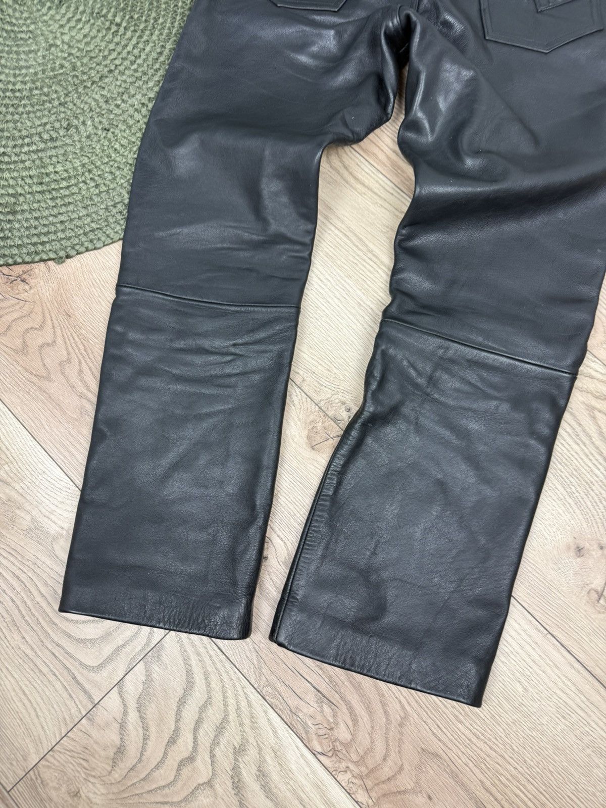 Leather × Vintage Vintage IXS Leather Pants Black Riding Y2K Archival Size US 36 / EU 52 - 7 Thumbnail