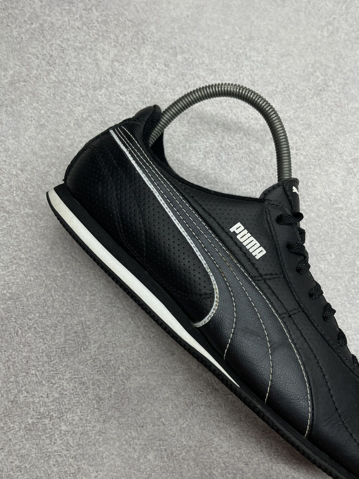 Puma Vintage Puma Speedcat Leather Sneakers Black Japan Style Y2K Size US 7.5 / EU 40-41 - 11 Thumbnail