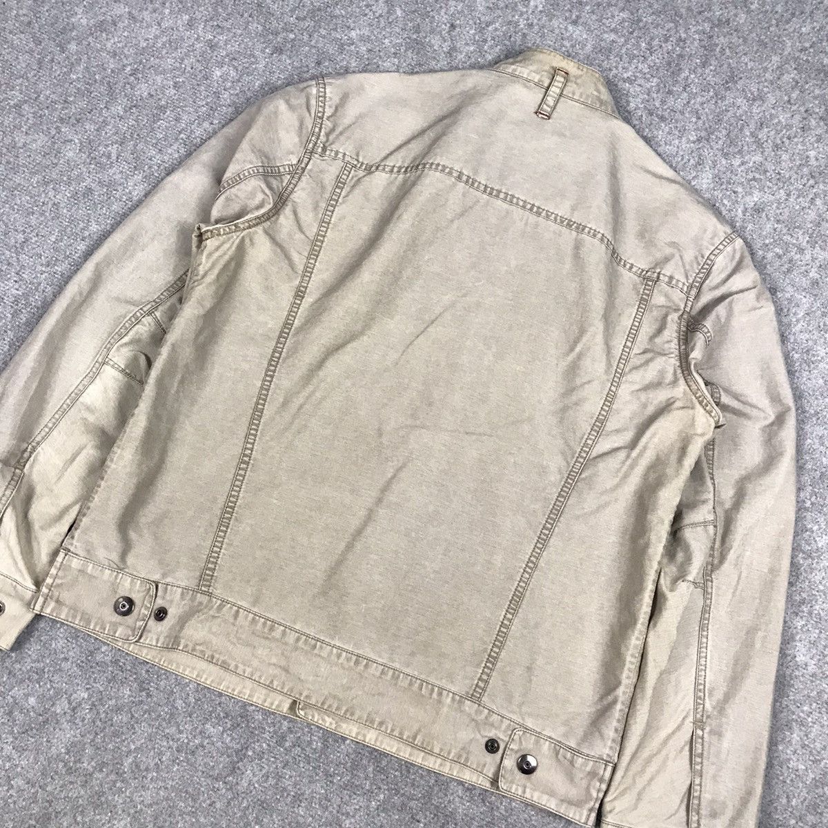 Japanese Brand BALL BIKER STYLE JACKET DOUBLE ZIPPER JACKET Size US M / EU 48-50 / 2 - 10 Thumbnail
