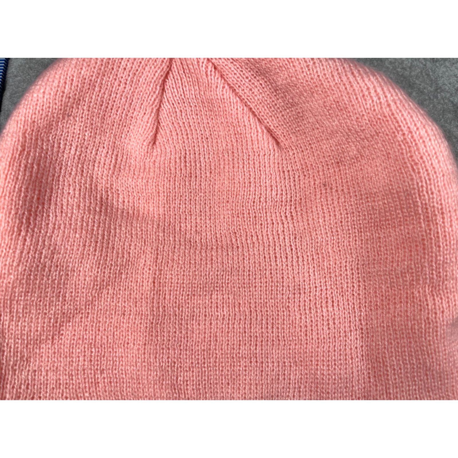 Budweiser Budweiser Beanie Toque Adult One Size Pink Bud Light Embroidered 100% Acrylic Size ONE SIZE - 3 Thumbnail
