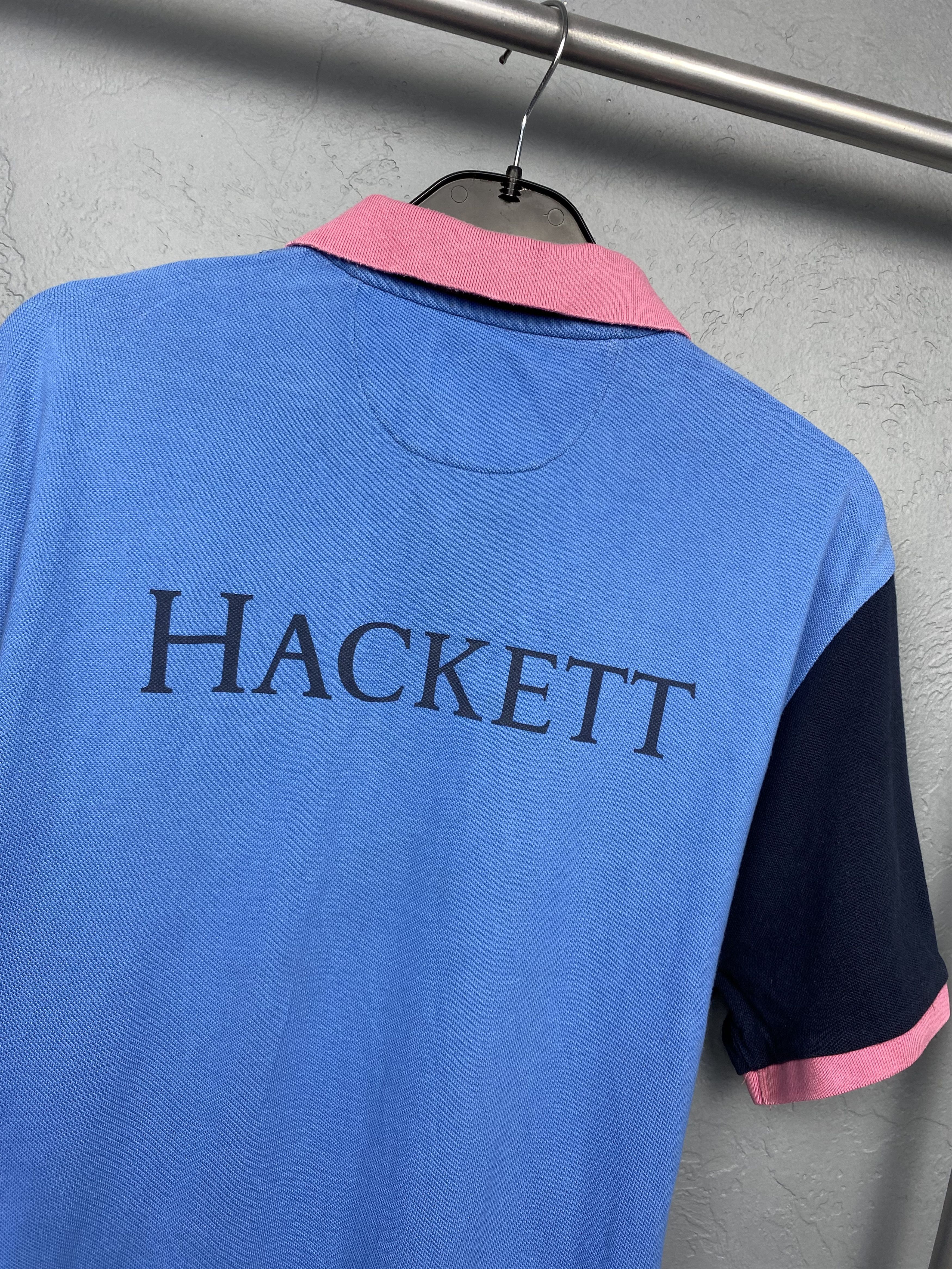 Hackett Hackett Vintage Mens Polo Shirt Size US XL / EU 56 / 4 - 2 Thumbnail