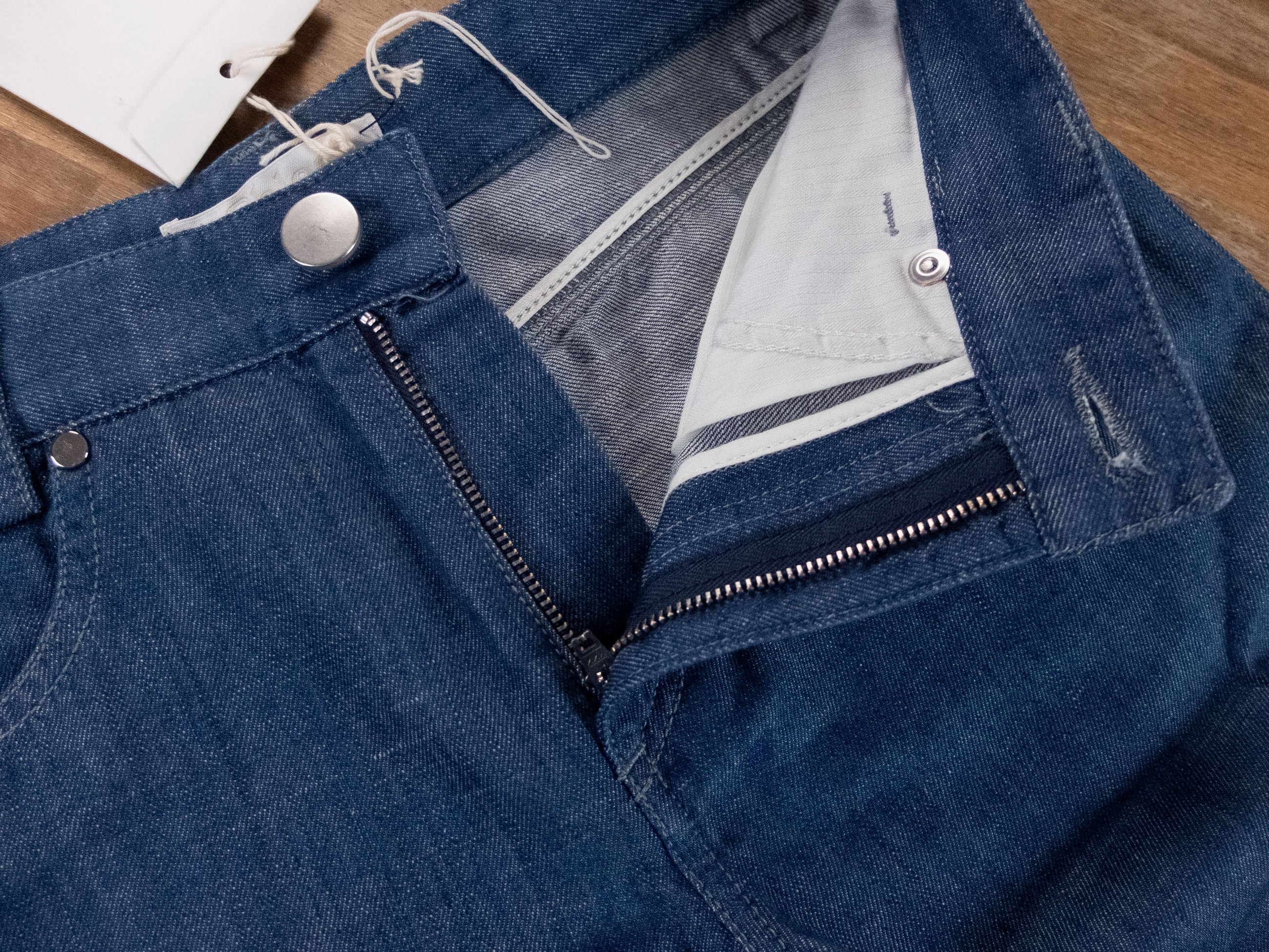 Chloe CHLOE Paris vintage straight leg blue jeans 28 inch waist Size 28" / US 6 / IT 42 - 4 Thumbnail