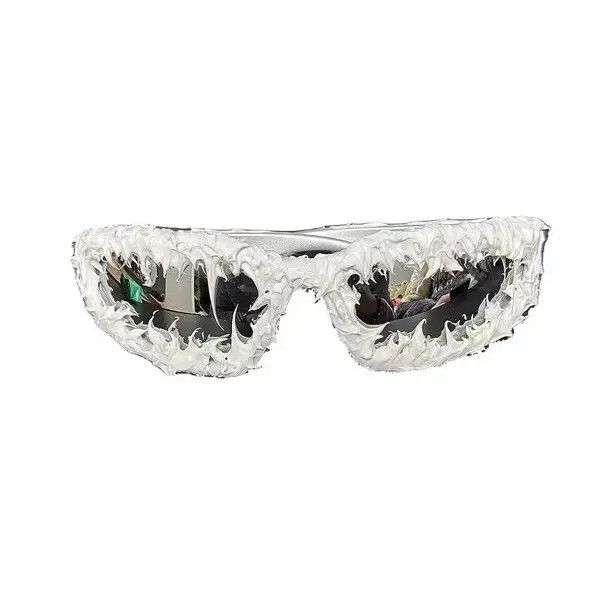 Japanese Brand Street ins style handmade custom avant-garde sunglasses Size ONE SIZE - 3 Thumbnail