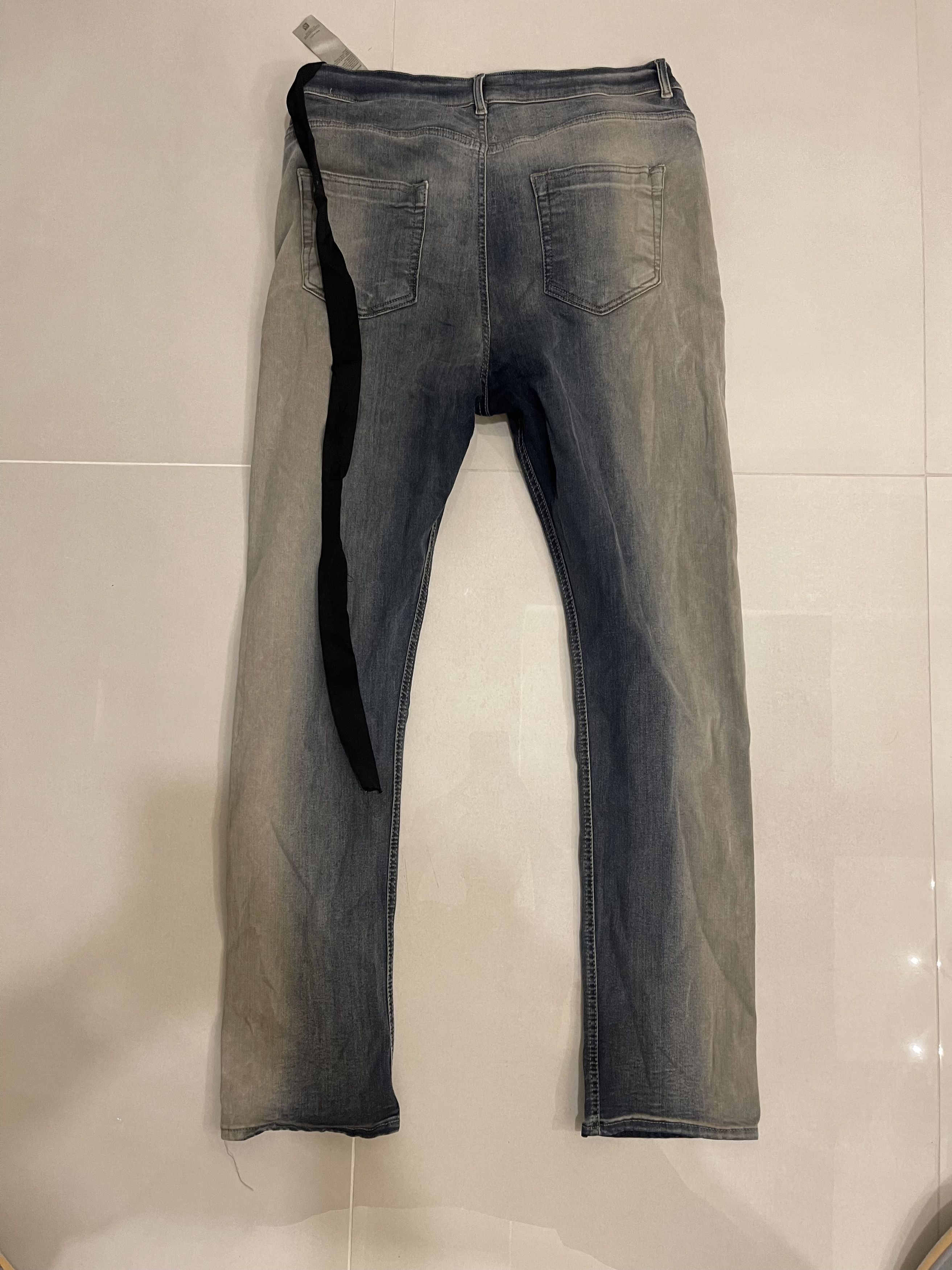 Rick Owens Drkshdw Rick Owen’s DRKSHDW Detroit cut denim Size US 36 / EU 52 - 7 Thumbnail