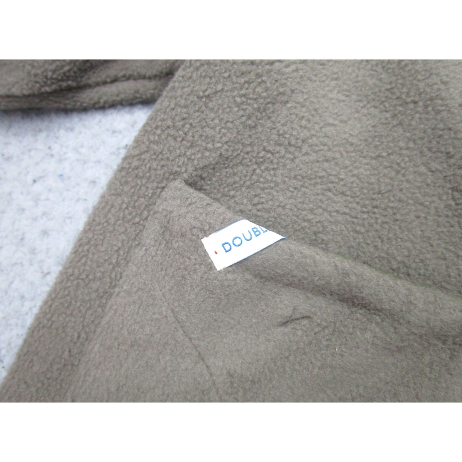 Vintage Garbstore Mens Fleece Jacket Brown Green Extra Large XL Chore Coat Size US L / EU 52-54 / 3 - 4 Thumbnail