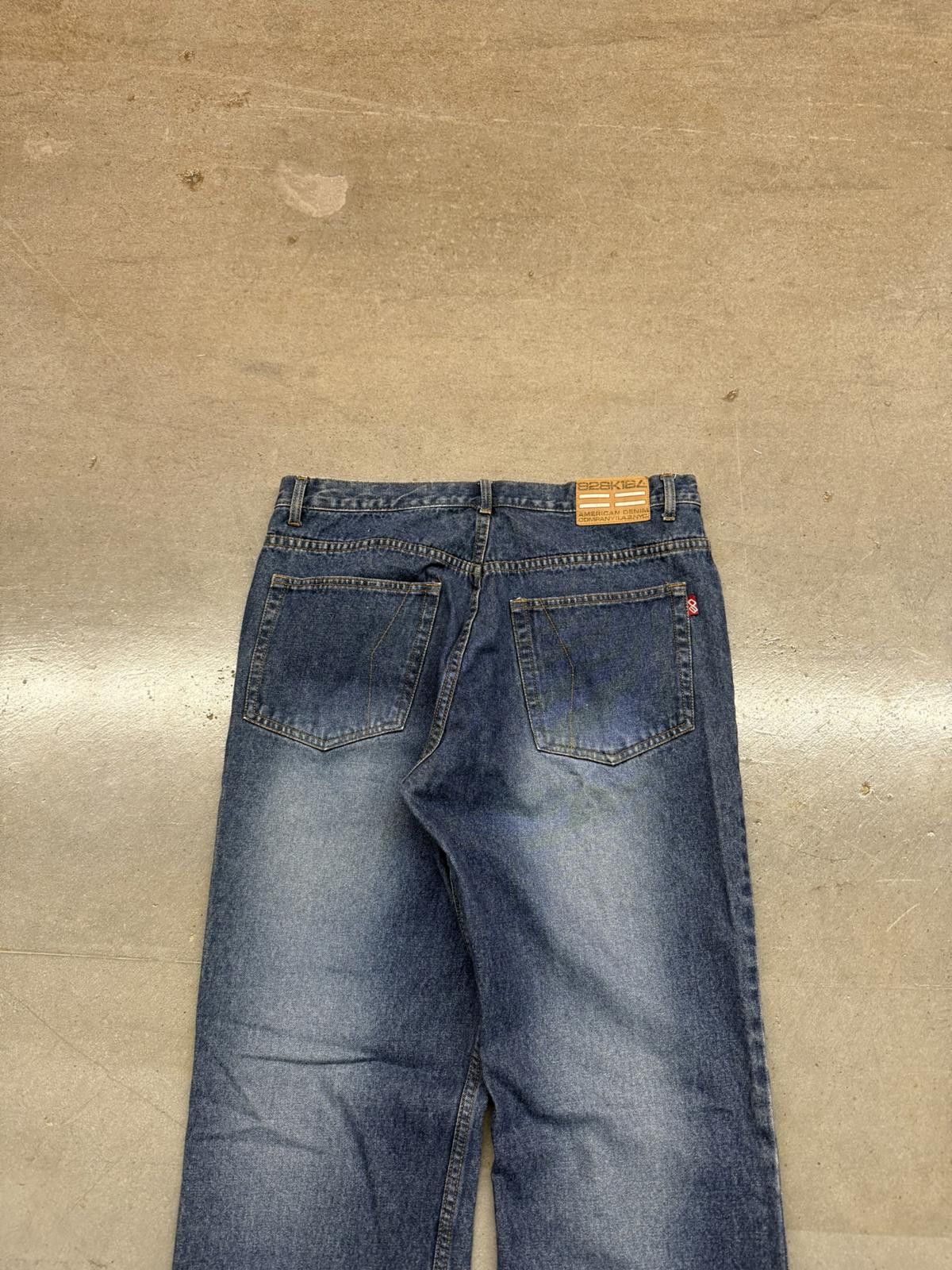 Ezekiel Y2K Men's Ezekiel Baggy Wide Leg Blue Skater Jeans 34x31 Size US 34 / EU 50 - 4 Thumbnail
