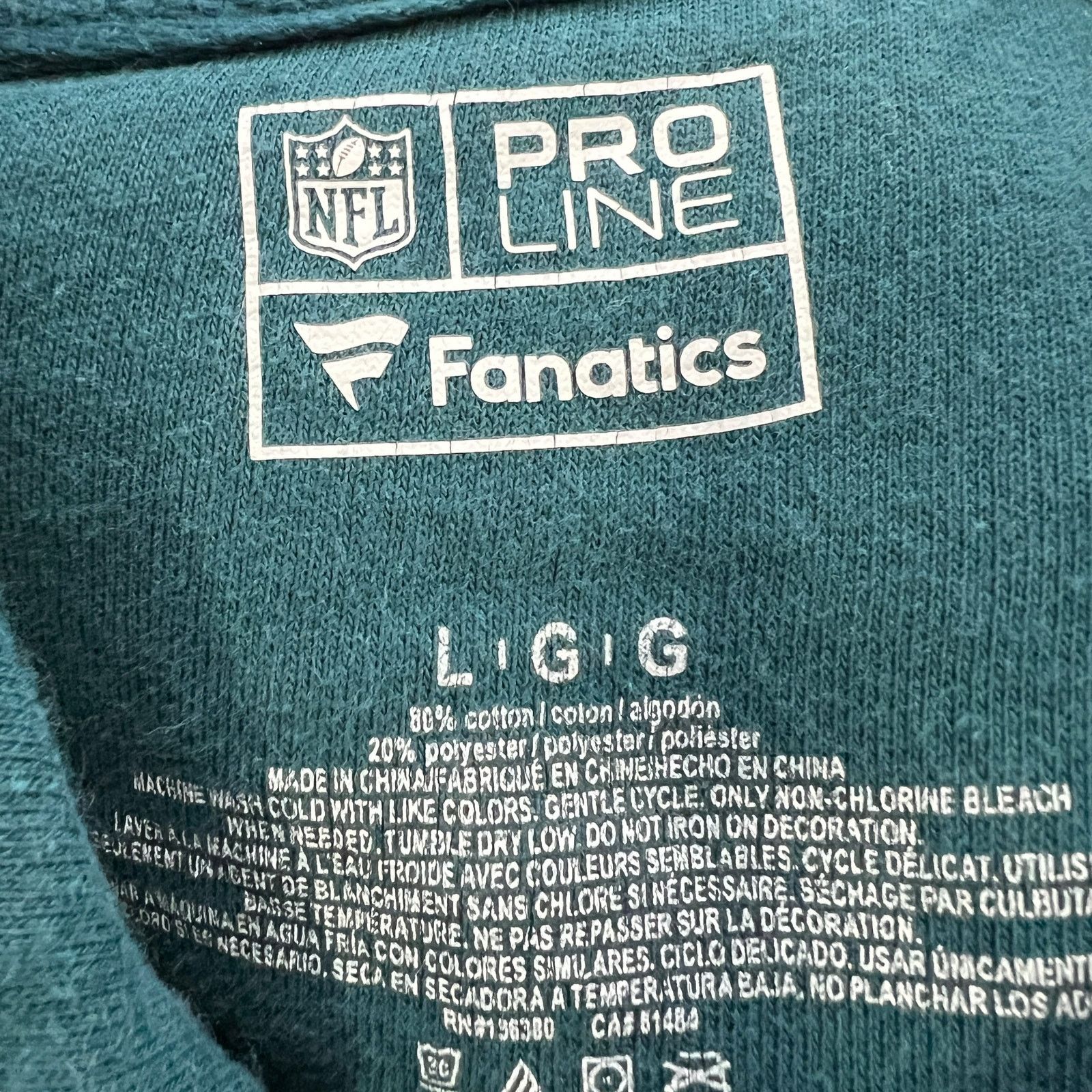 NFL Women's NFL Philadelphia Eagles Sweat 75 Hoodie Size L / US 10 / IT 46 - 7 Thumbnail