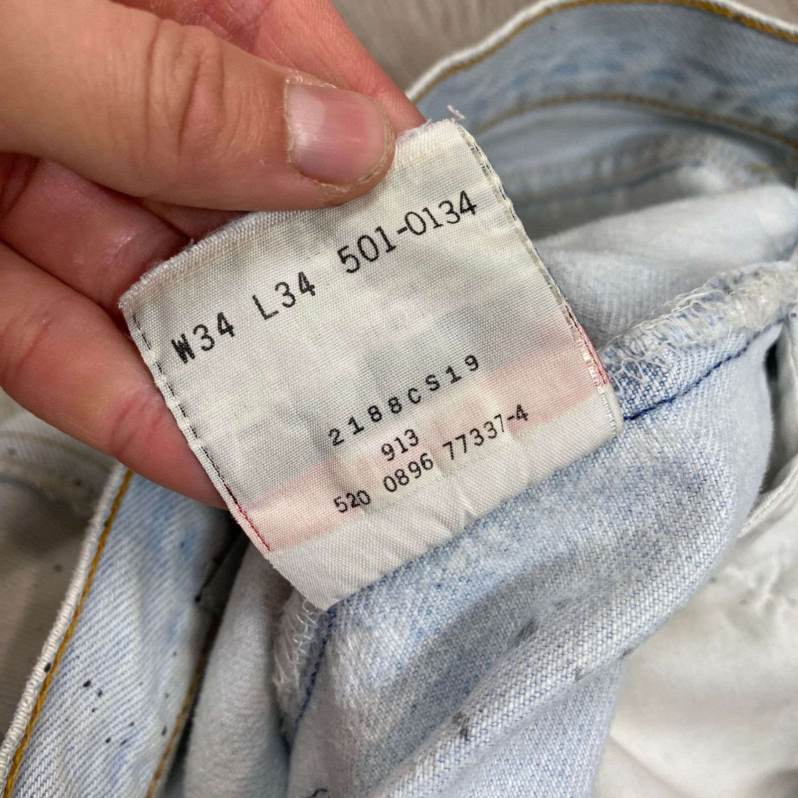 Local Authority Local Authority VTG 90s Levi's Denim Jacket Jeans Set Y2K Size US 32 / EU 48 - 10 Thumbnail