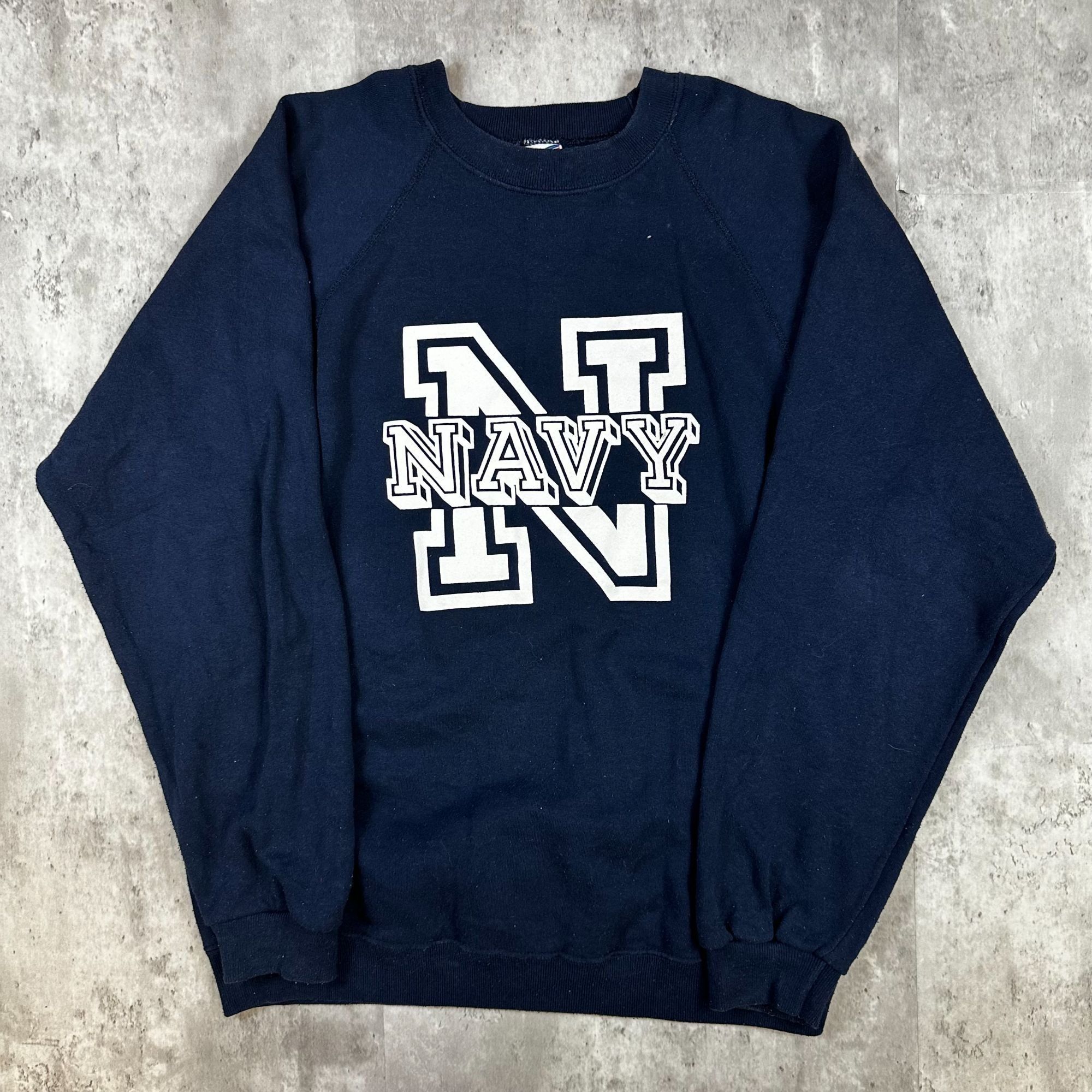 Soffe Soffe Navy Sweatshirt Adult L Crewneck Pullover Made In USA Size US L / EU 52-54 / 3 - 1 Thumbnail