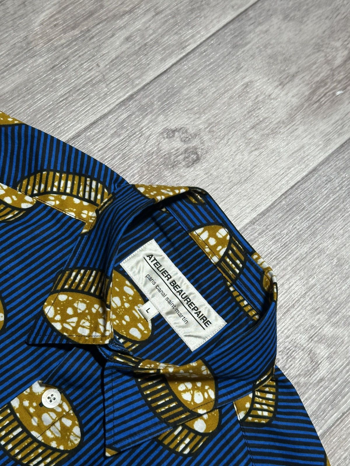 Atelier & Repairs Atelier Beaurepaire Coin Logo Short Sleeve Shirt Size US L / EU 52-54 / 3 - 3 Thumbnail