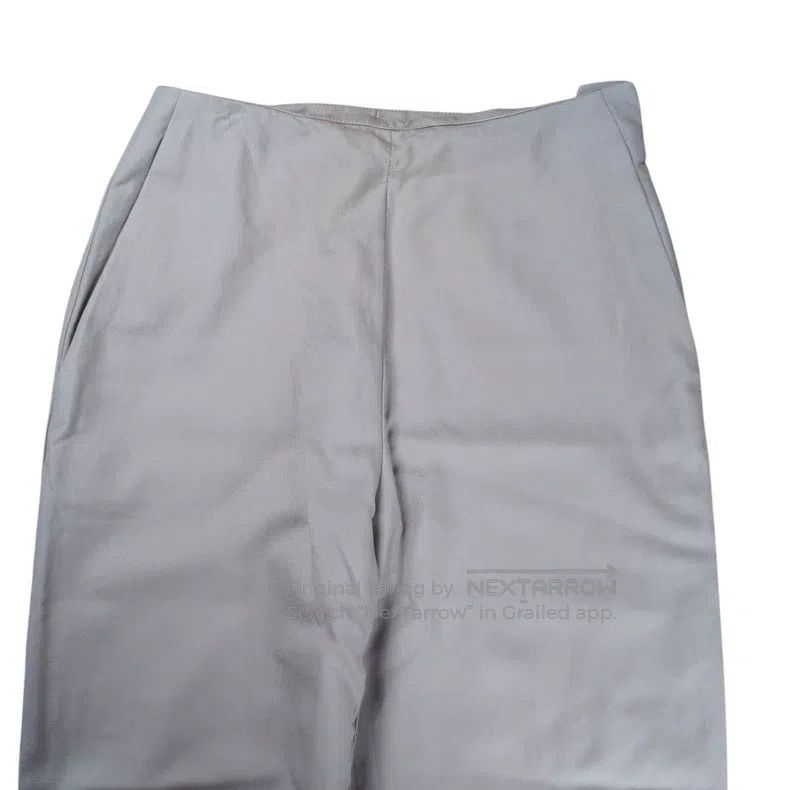 Hermes Hermes Gray wool trousers Size 42" / US 20 - 3 Thumbnail