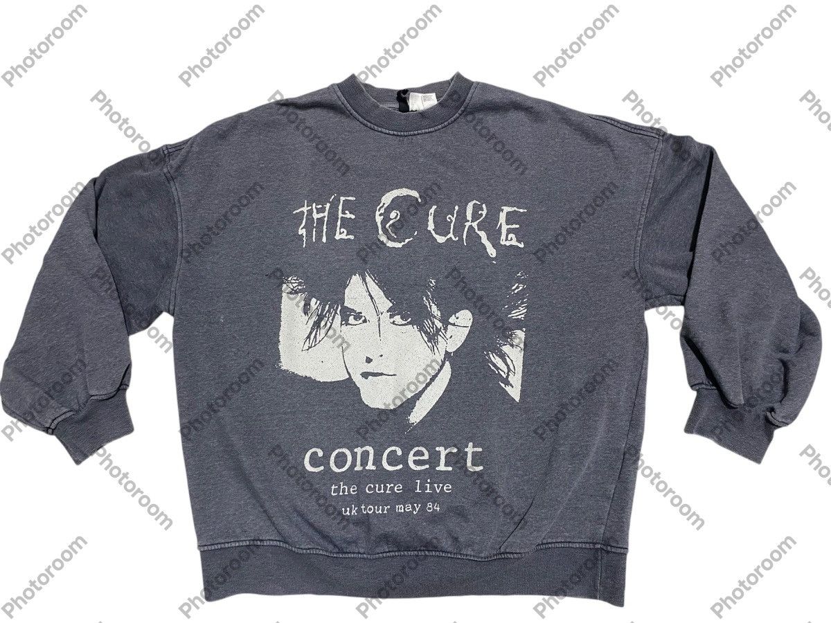H&M The Cure Music Band Sweatshirt Size US XL / EU 56 / 4 - 1 Thumbnail