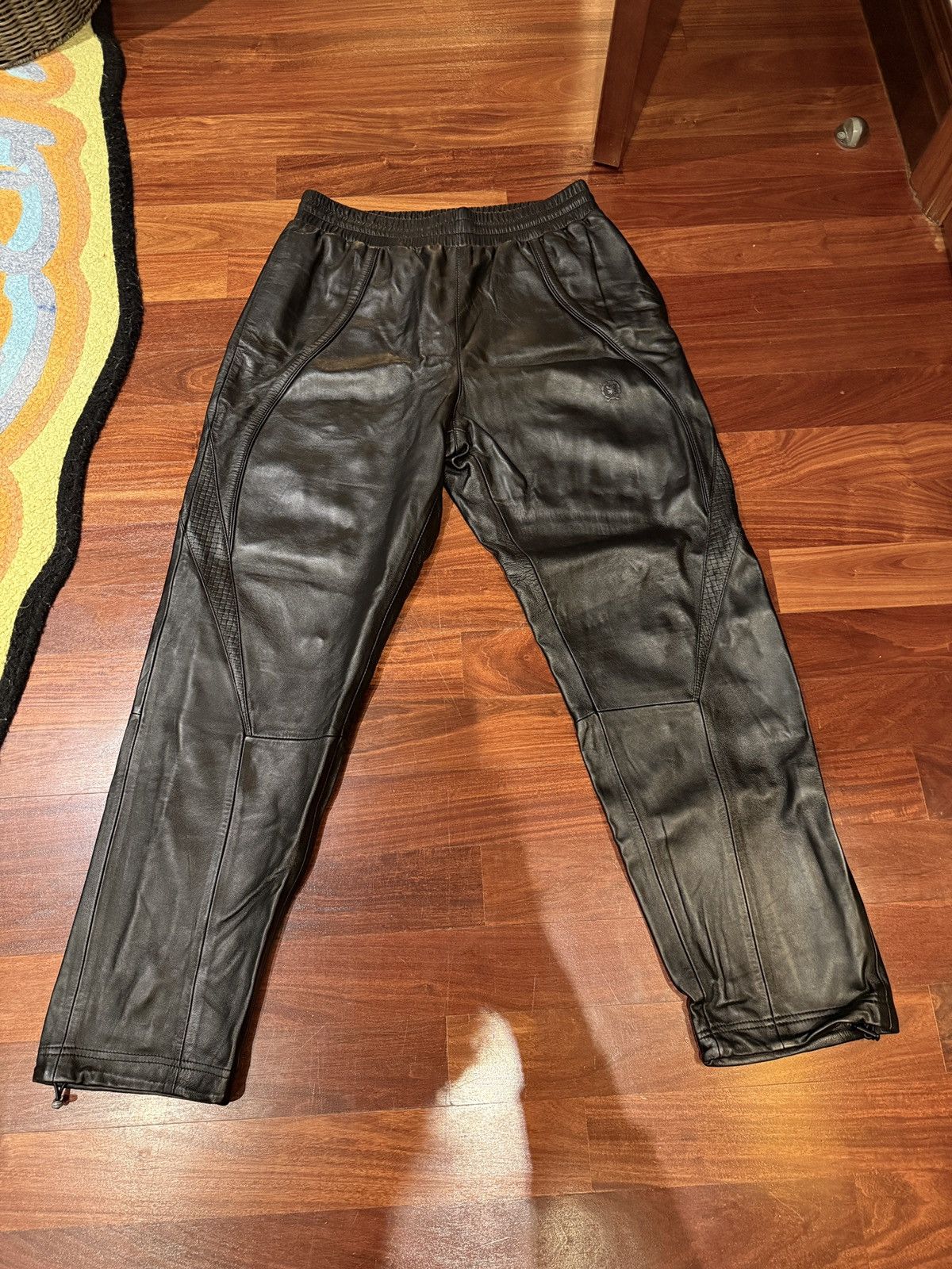 Aime Leon Dore Aime Leon Dore Leather Track Pant Size US 32 / EU 48 - 2 Thumbnail