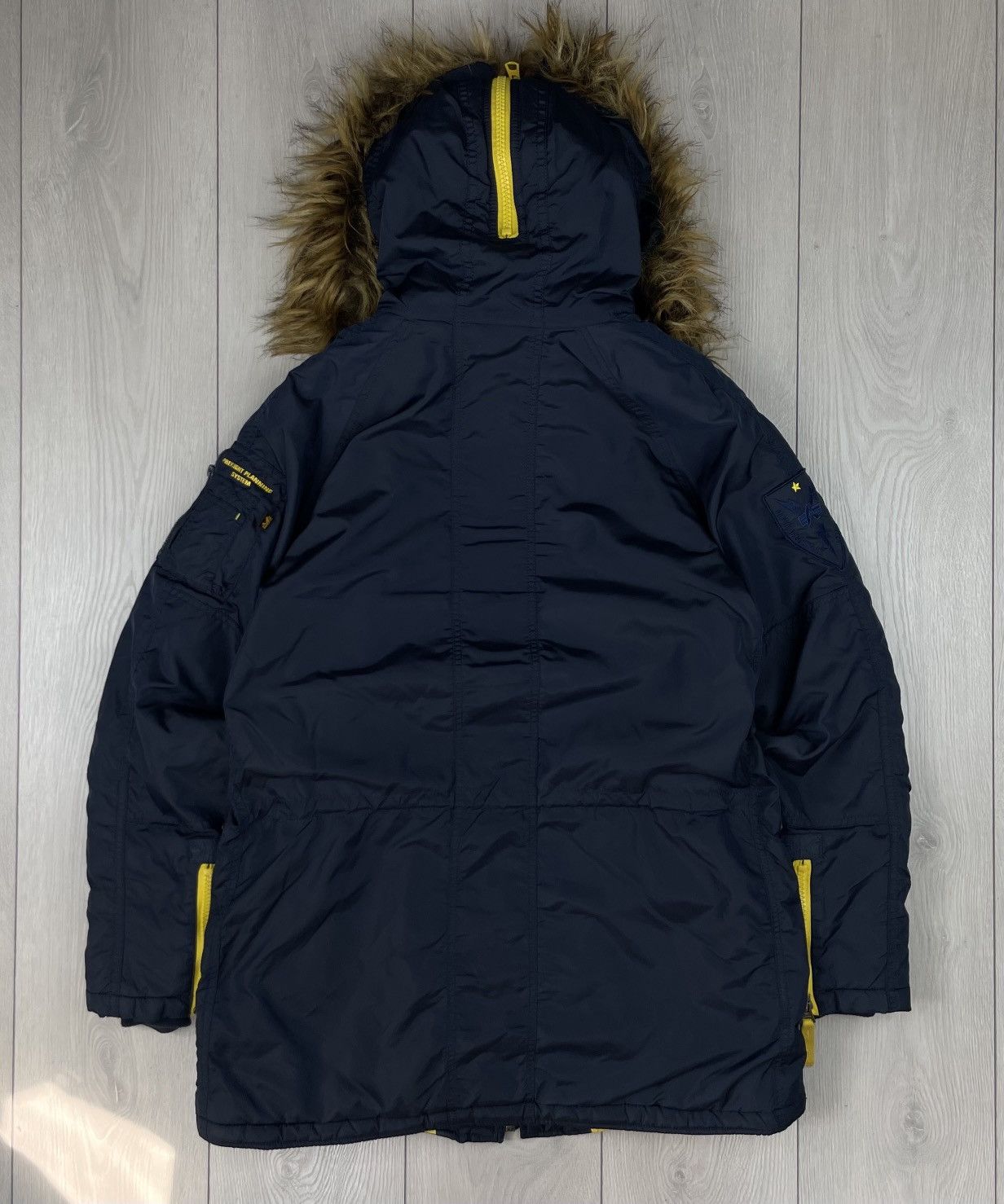 Alpha Industries Alpha Industrial Men’s N 2B Parka Jacket Navy Size M Size US M / EU 48-50 / 2 - 10 Thumbnail