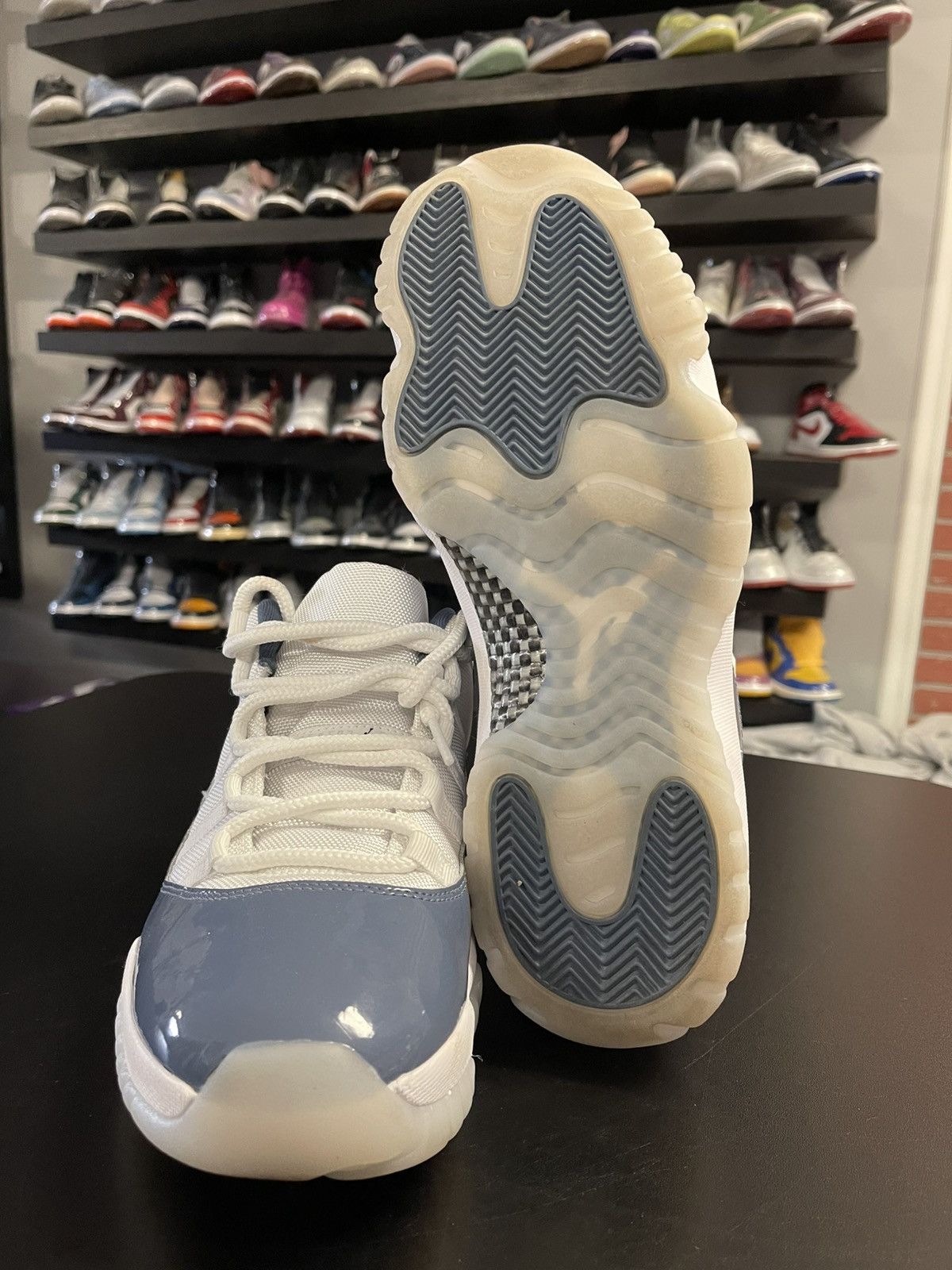 Jordan Brand Size 11.5 - Jordan 11 Low Diffused Blue Very Clean! Size US 11.5 / EU 44-45 - 9 Thumbnail