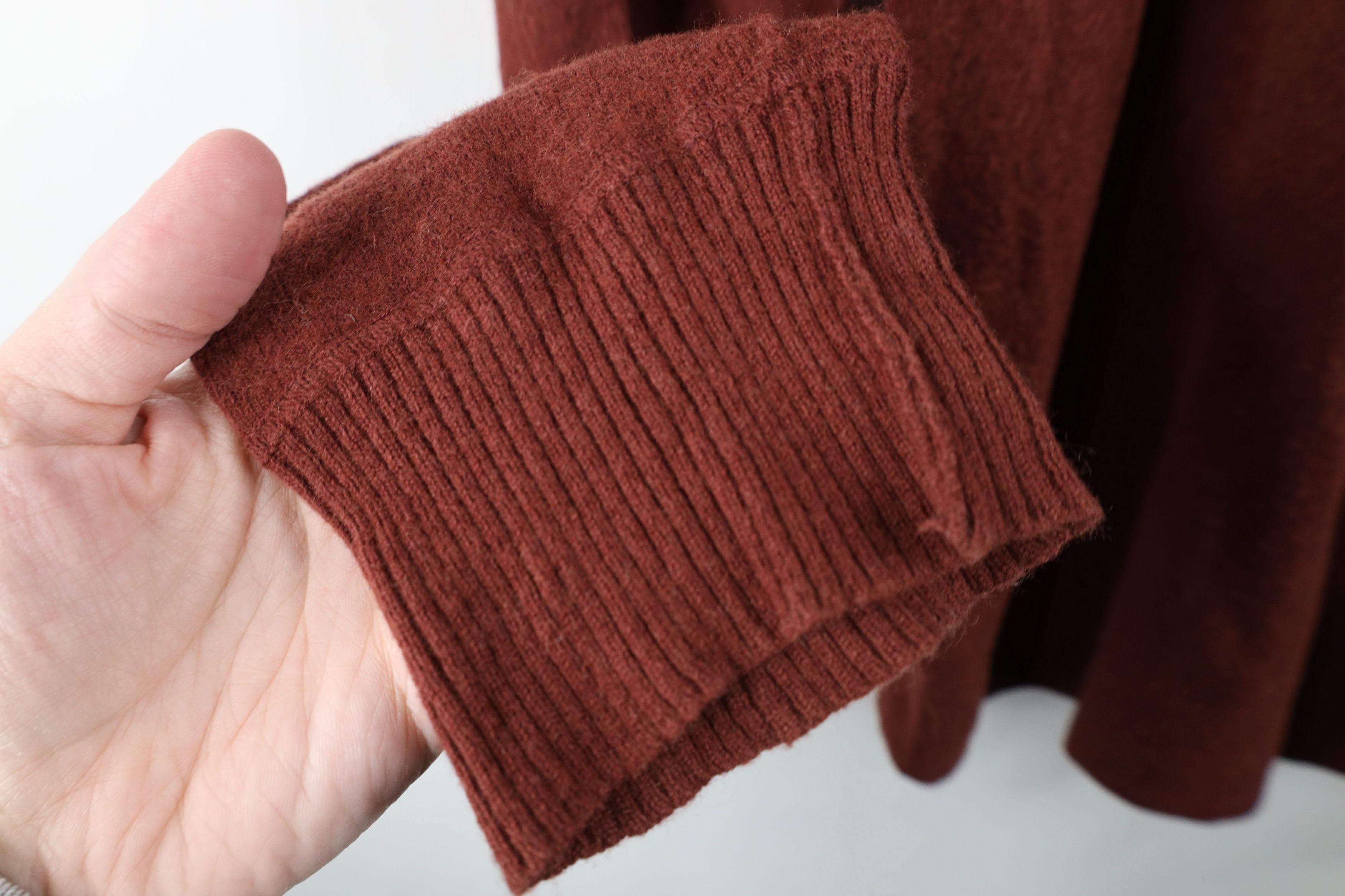 The North Face Vintage The North Face Wool Blend Knit Half Zip Sweater Red Size US M / EU 48-50 / 2 - 12 Thumbnail