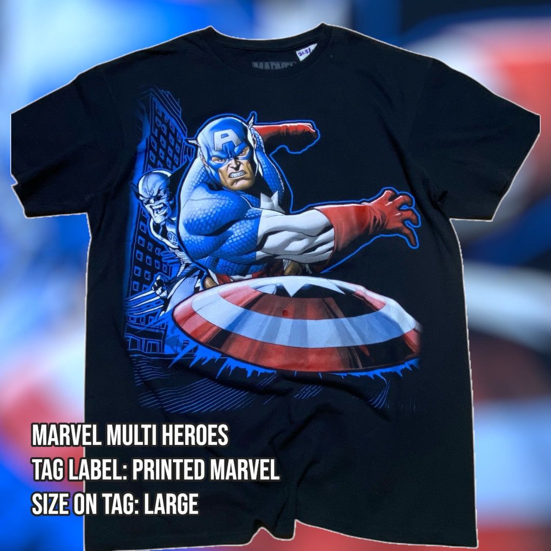 Marvel Comics Marvel Heroes Tee Size US L / EU 52-54 / 3 - 2 Thumbnail