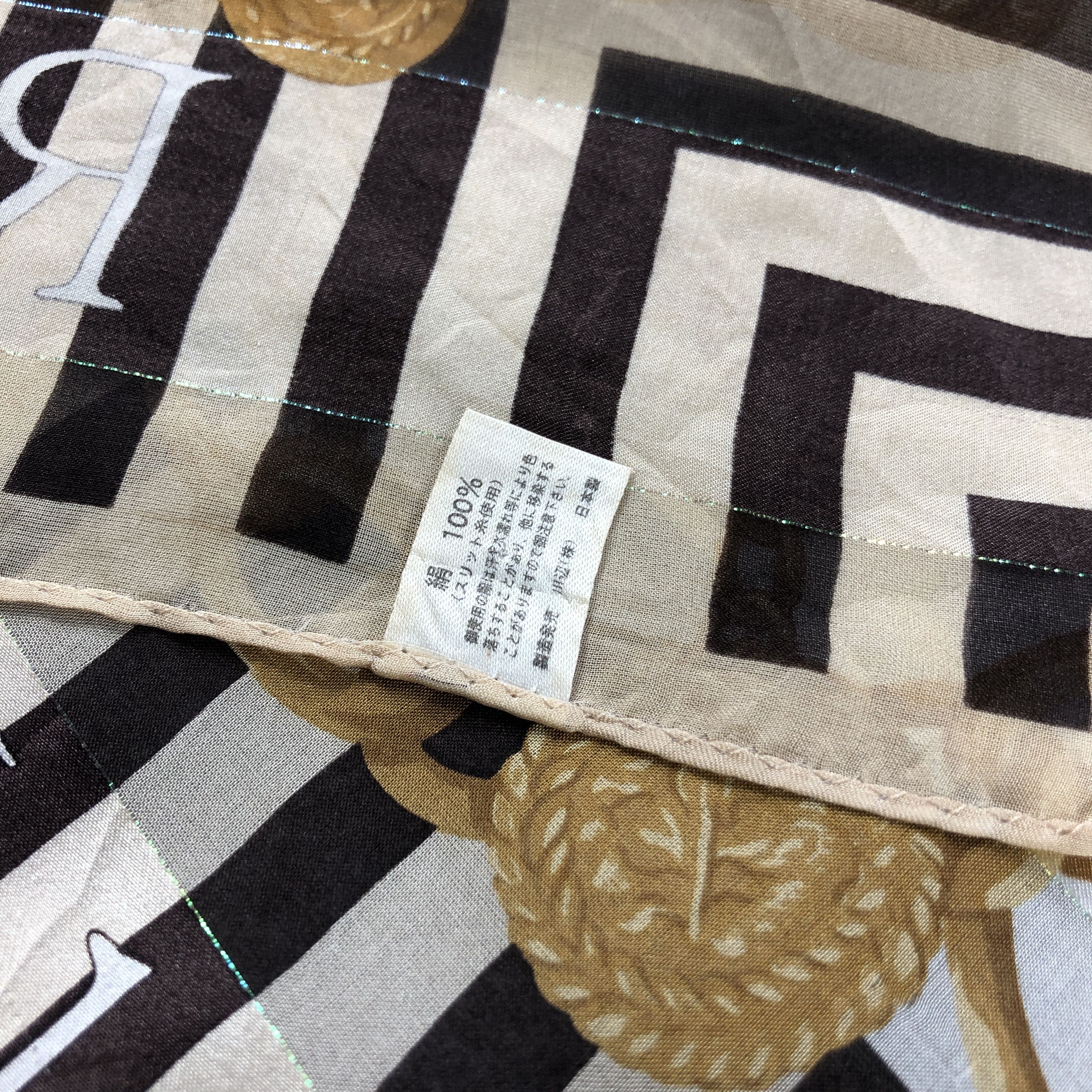 Vintage Vintage Rudolph Valentino Dots Silk Scarf M1225 Size ONE SIZE - 5 Thumbnail