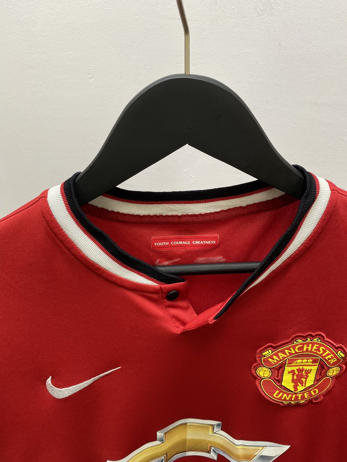 Nike Nike Manchester United 2014 2015 Home Football Shirt Jersey Size US M / EU 48-50 / 2 - 18 Thumbnail