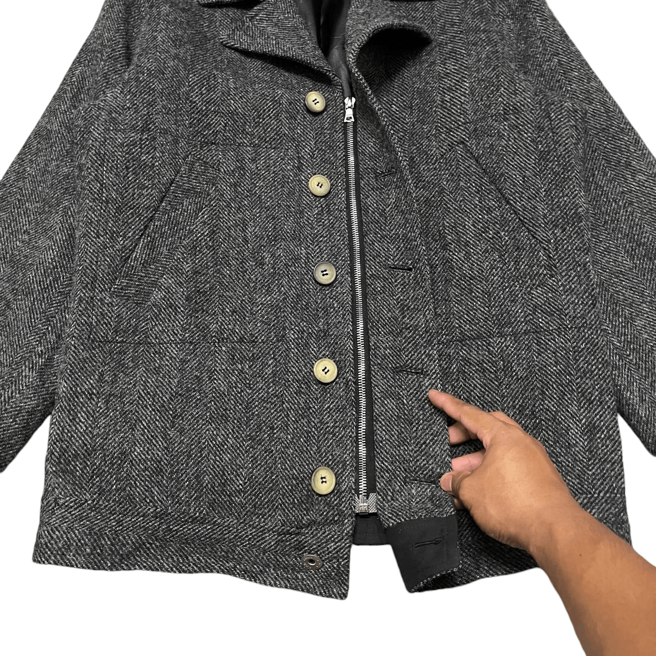 A.P.C. Vintage A.P.C. Army Rue de Fleurus Paris Wool Jacket Size US S / EU 44-46 / 1 - 7 Thumbnail
