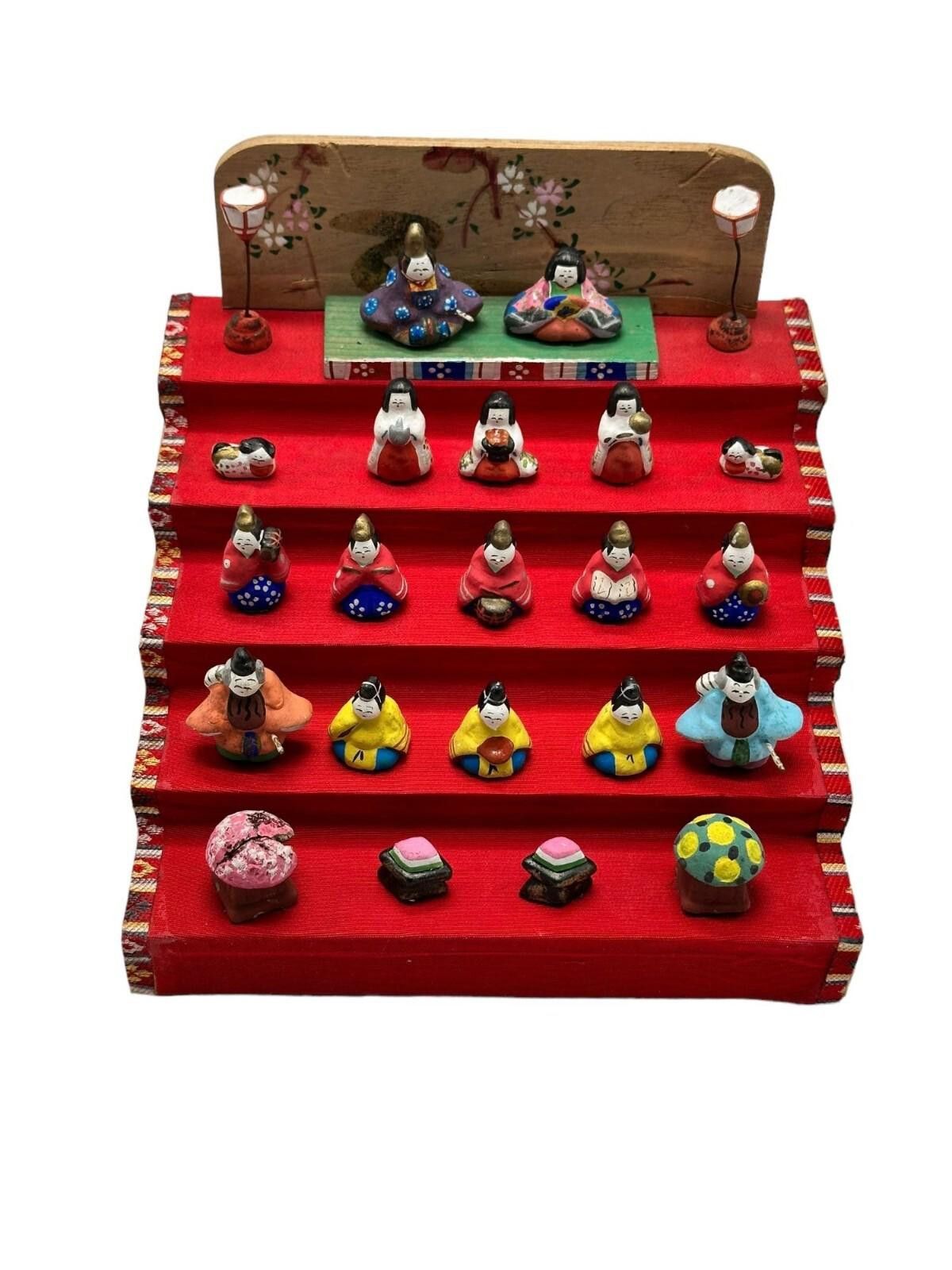 Vintage Handcrafted Ningyo Urasaki Dolls Japan Exquisite