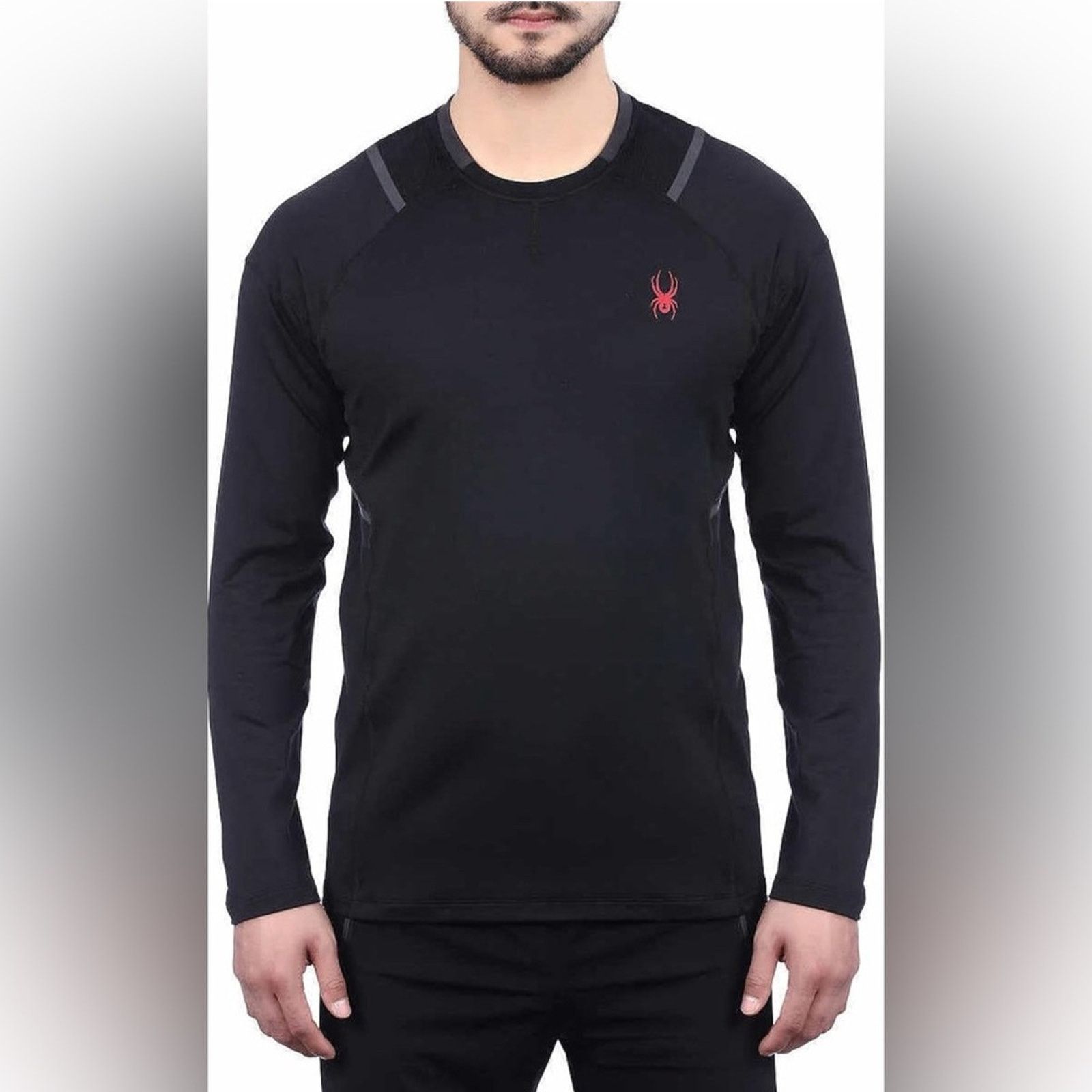 Spyder SPYDER MEN’S BASE LAYER MOISTURE WICKING BLACK PROWEB Size US L / EU 52-54 / 3 - 3 Thumbnail
