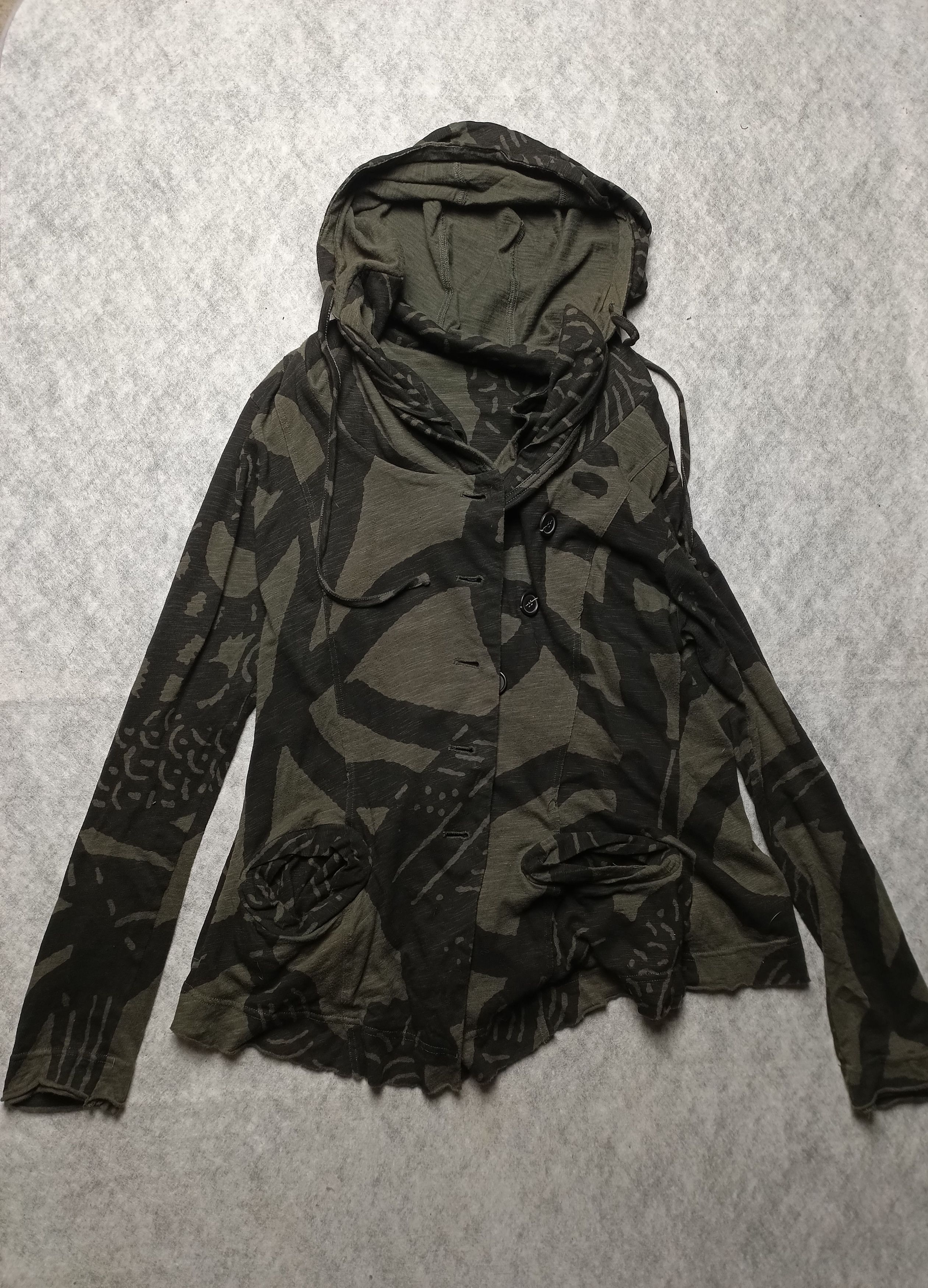 Rundholz RUNDHOLZ Black Label Camo Jungle Safari Print Jacket Hoodie Size L / US 10 / IT 46 - 5 Thumbnail