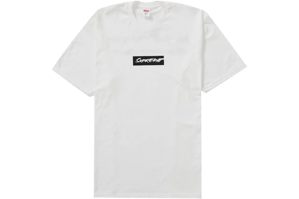 image of Supreme Small Size Futura Box Logo T Shirt White, Men's