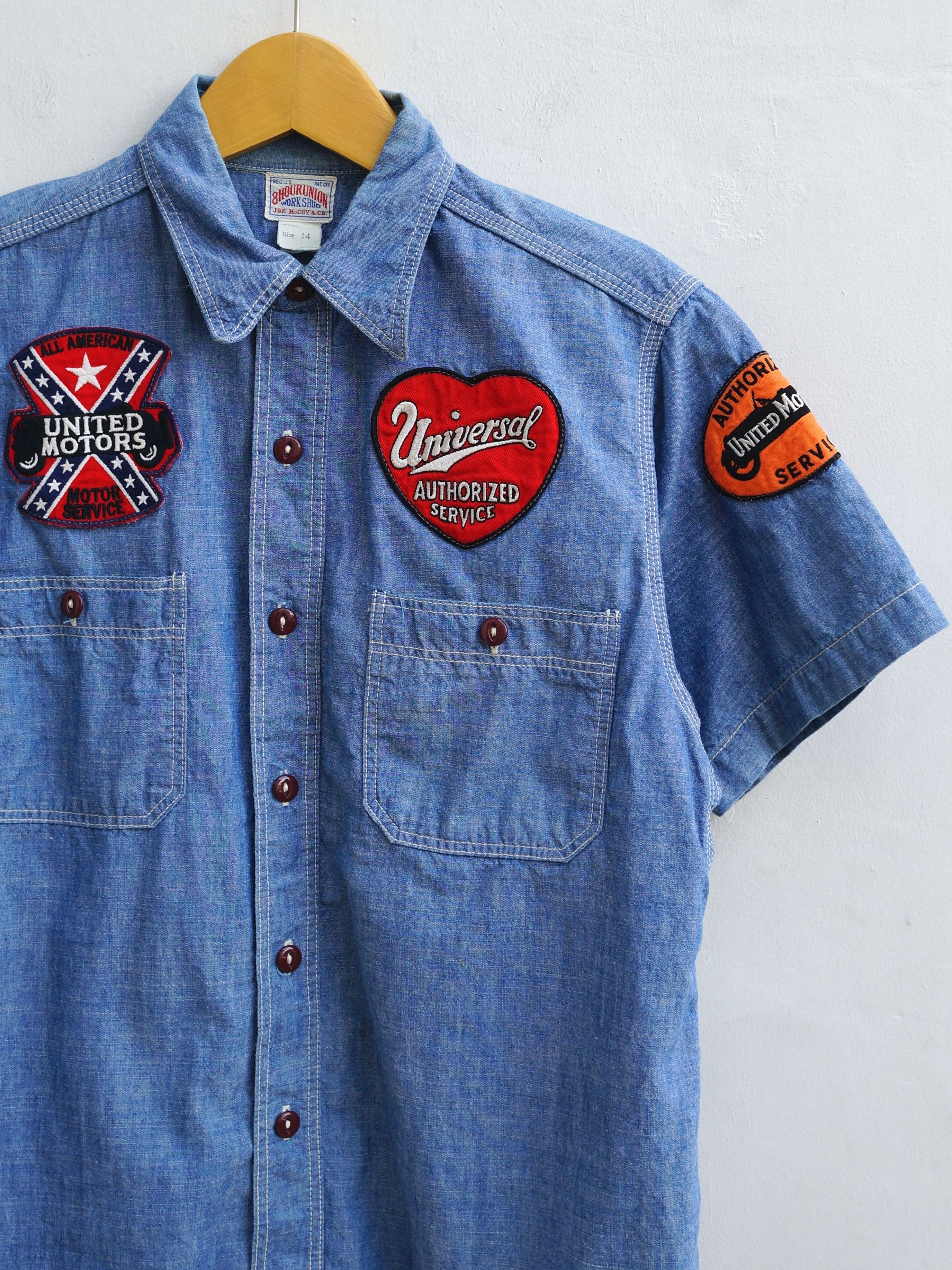The Real McCoy's Joe McCoy 8 Hours Union Chambray Shirts | Grailed
