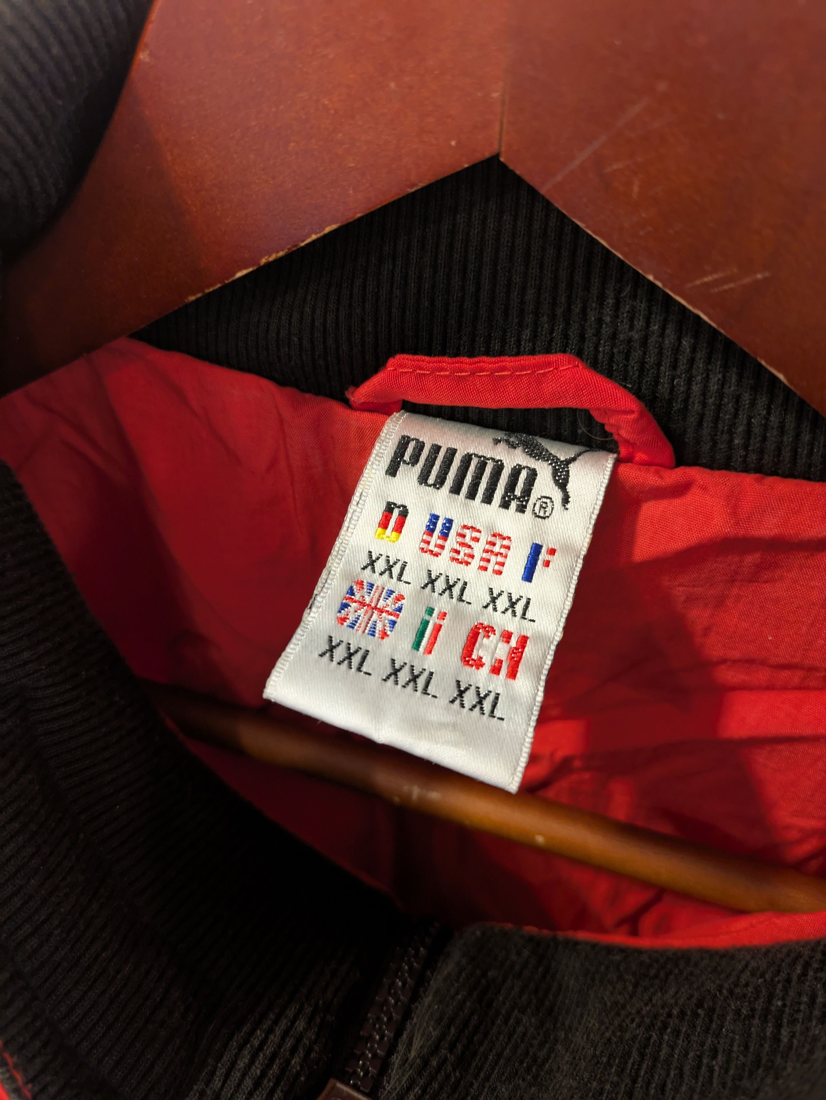 Puma × Vintage Vintage Puma Windbreaker 90's Size US XXL / EU 58 / 5 - 5 Thumbnail