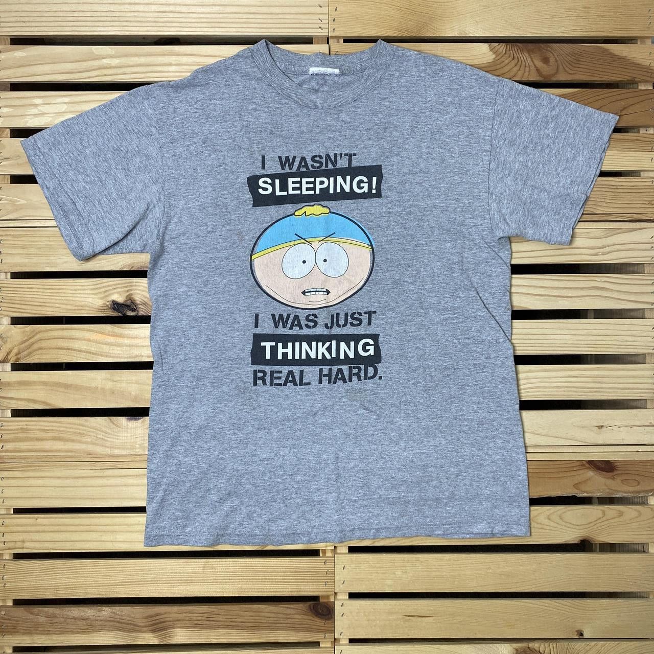 Other Vintage South Park's Eric Cartman Gray Tee Size Medium Size US M / EU 48-50 / 2 - 1 Thumbnail