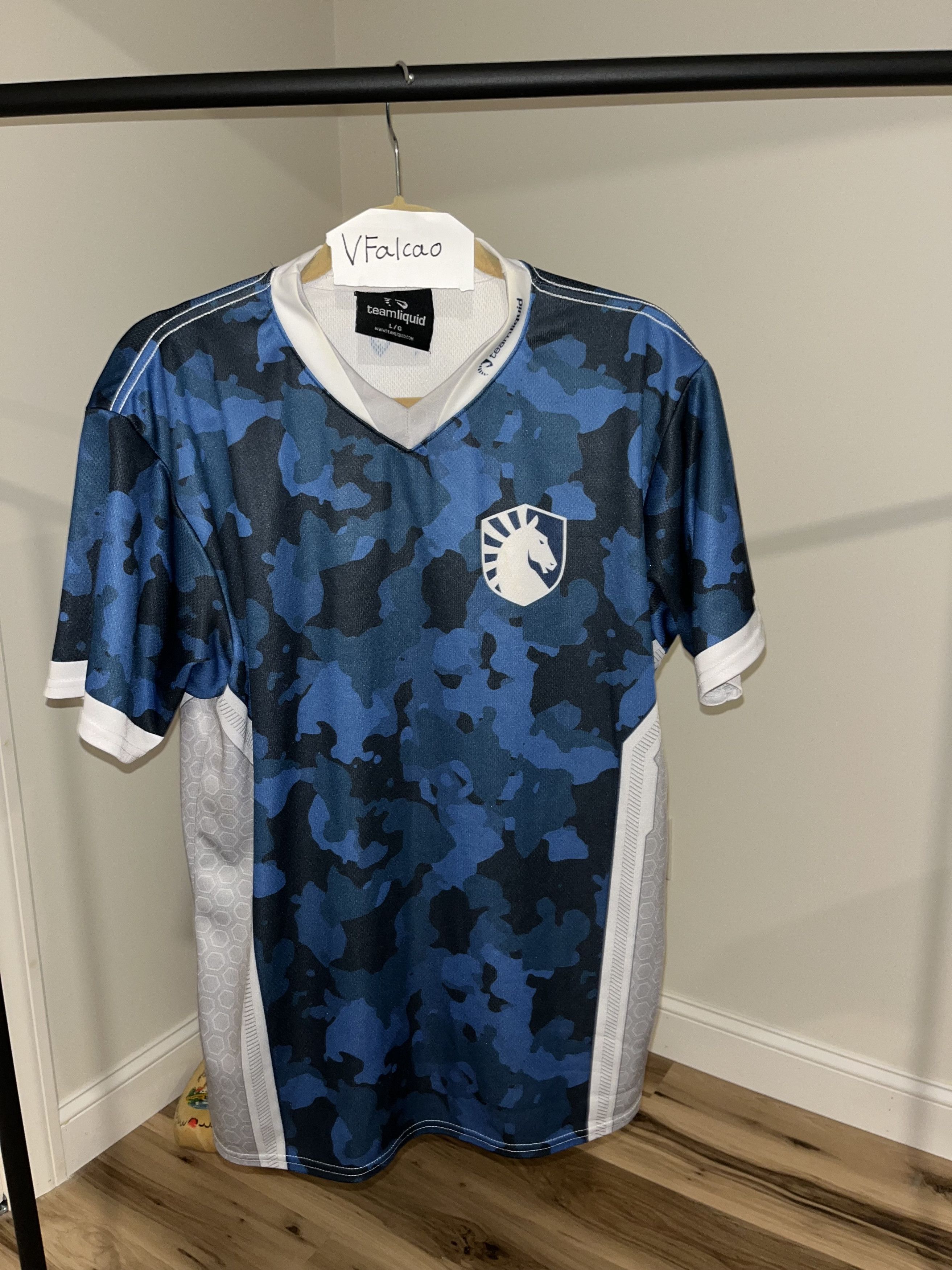 Puma Team Liquid Jersey – Size Medium – Camo Print – New Size US M / EU 48-50 / 2 - 1 Thumbnail