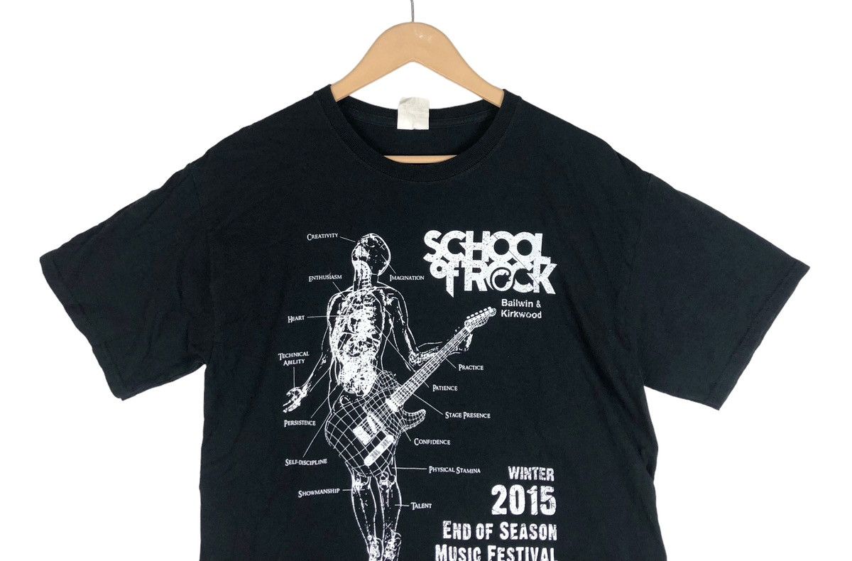 Band Tees × Japanese Brand School Of Rock Winter 2005 T shirt Size US M / EU 48-50 / 2 - 3 Thumbnail