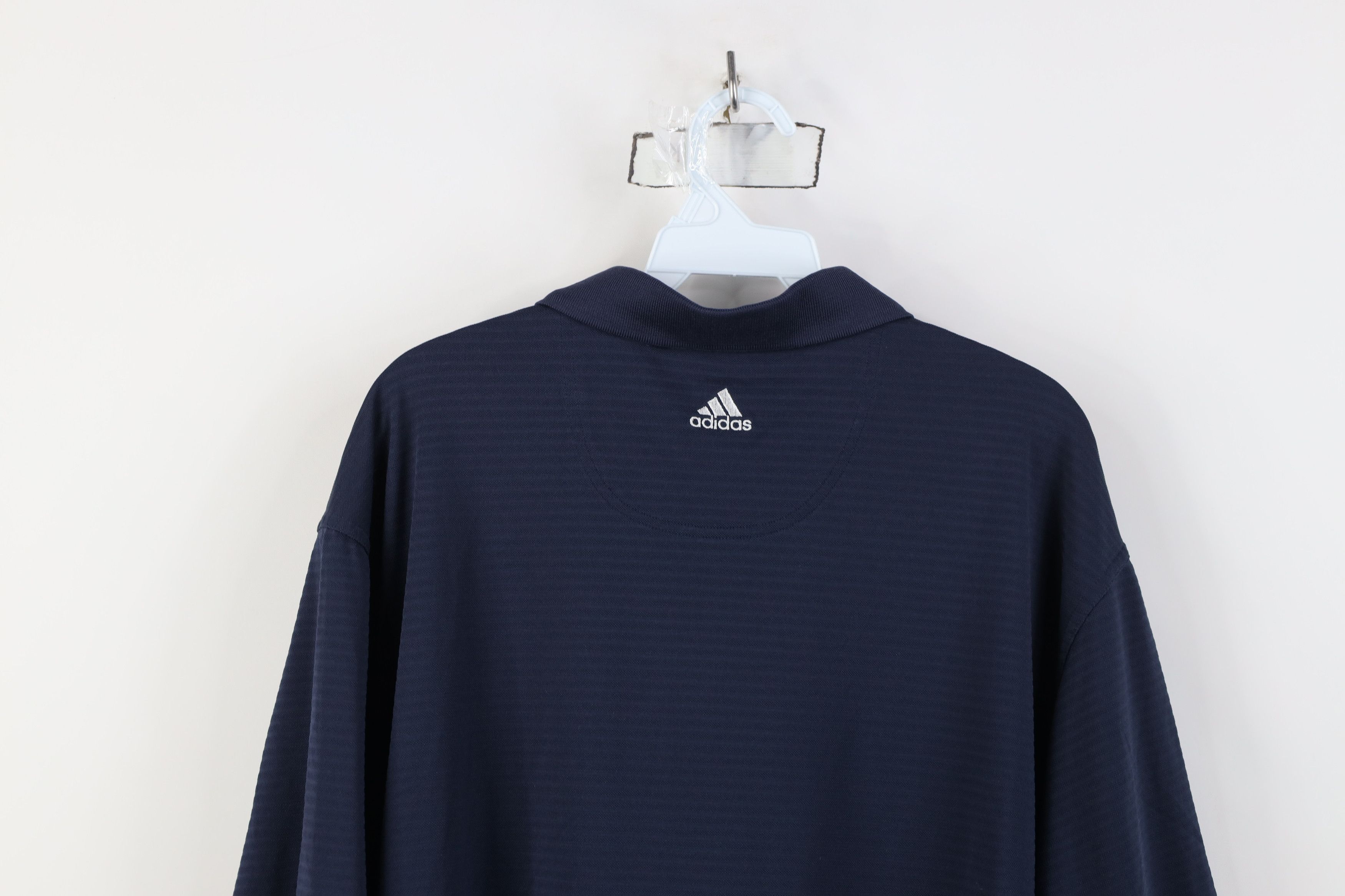 Adidas Adidas Golf University of Michigan Football Polo Blue Size US XXL / EU 58 / 5 - 13 Thumbnail