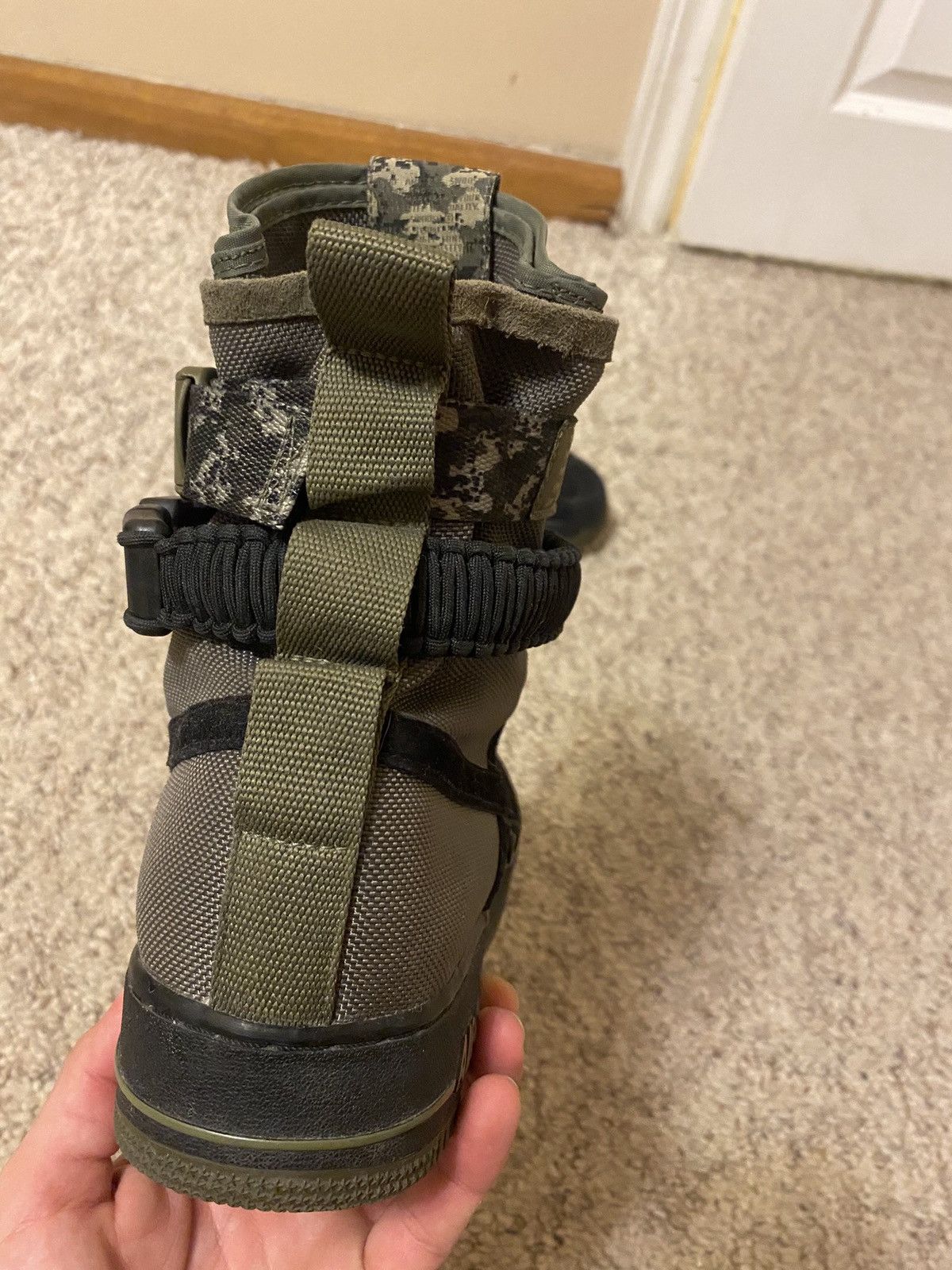 Nike Nike SF Air Force 1 Olive Size US 10.5 / EU 43-44 - 3 Thumbnail