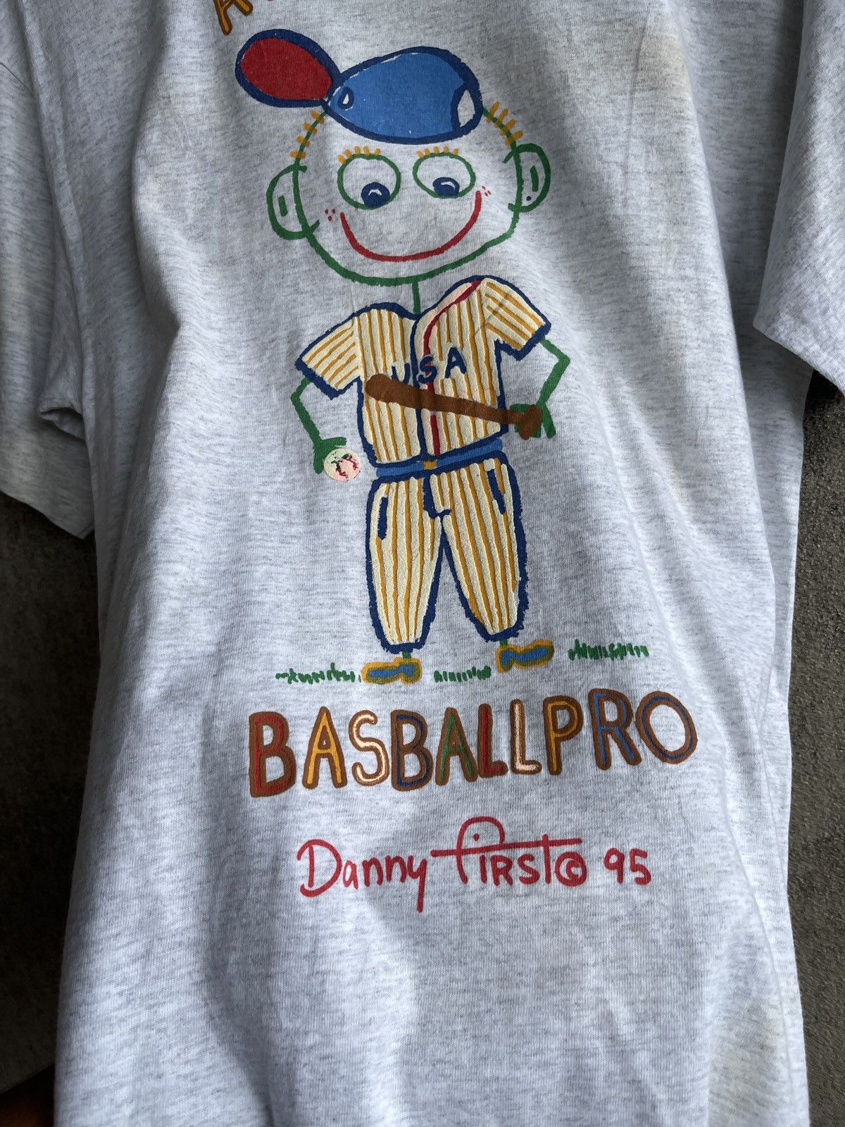 Cartoon Network Rare🔥Vtg 90’s Danny First American Basballpro Arts Tee Size US M / EU 48-50 / 2 - 8 Thumbnail