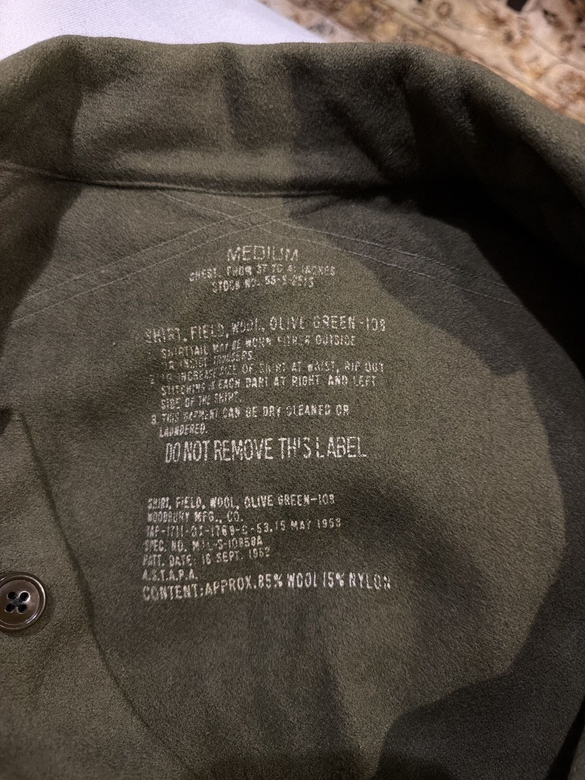 Vintage Vintage Army M-1951 Wool Field Jacket Size US M / EU 48-50 / 2 - 3 Thumbnail